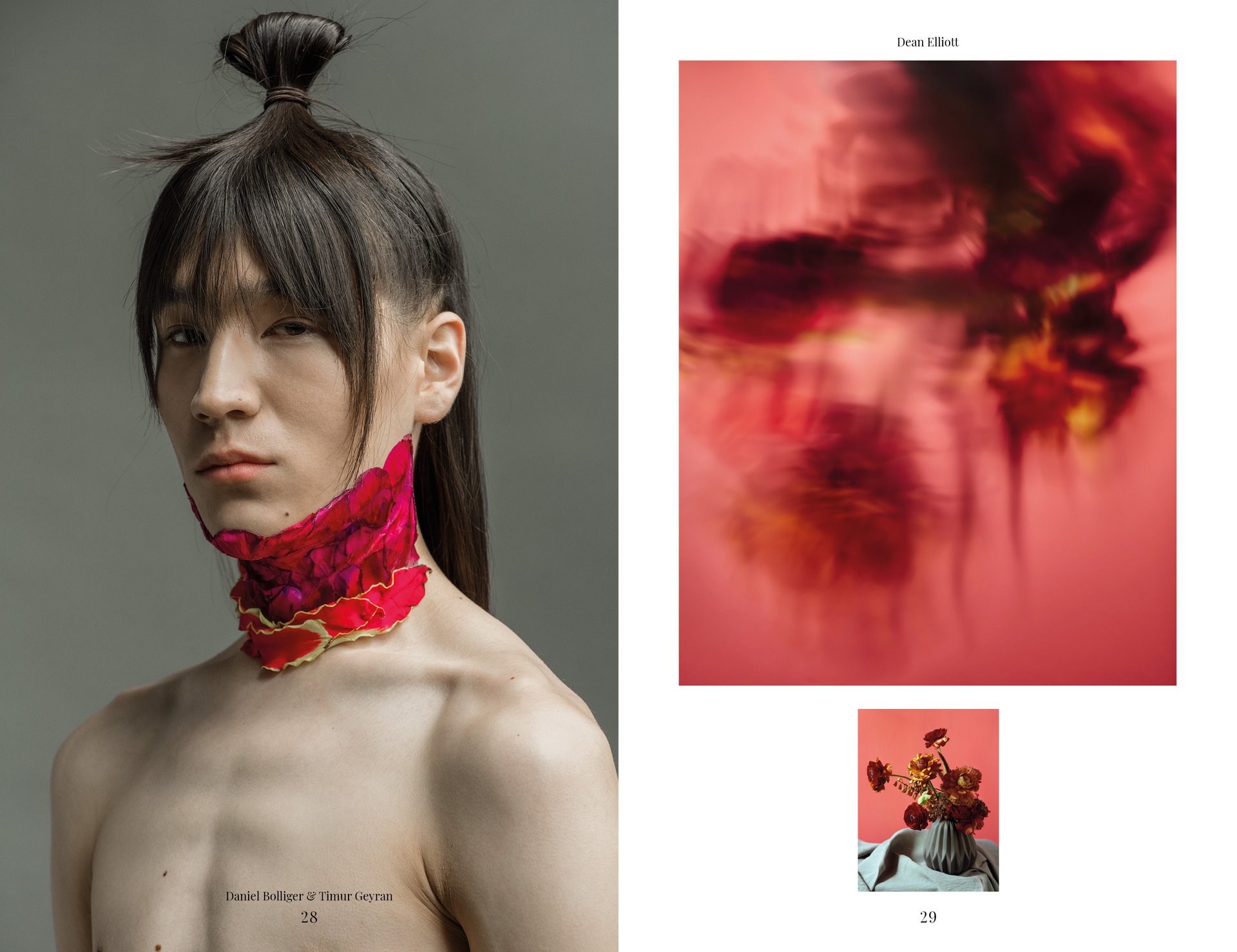 [Translate to English:] MJR Melanie JeanRichard Blühende Fantasie Mediterran Floristin Blumen Blumenwelt Angepasstes Branding Plakat Cover Print Swiss Grafikdesign Art Direction Creative Direction Fotografie Illustration Bunt Farbig Bildkomposition