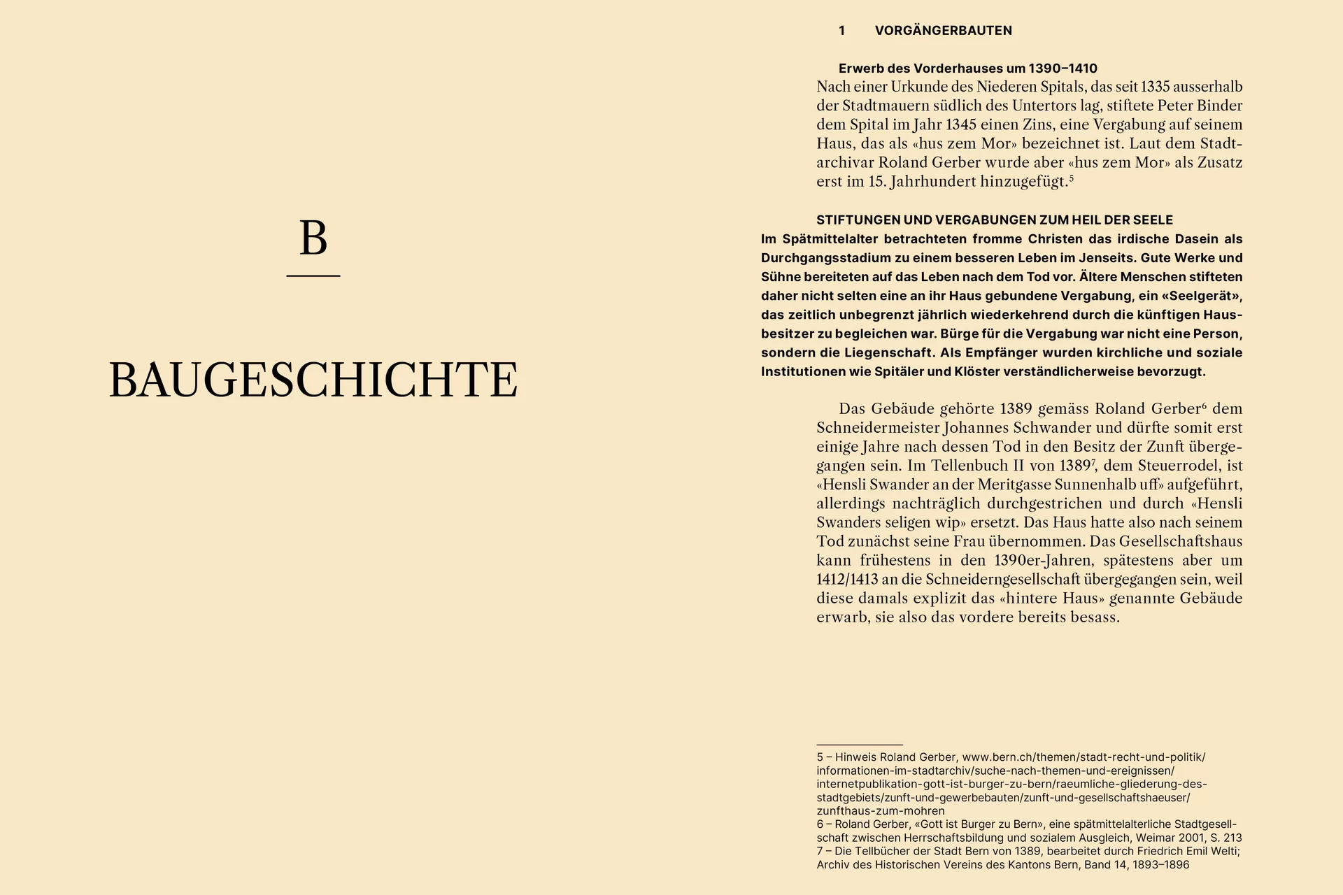 Das Zunfthaus Buch Bern Design