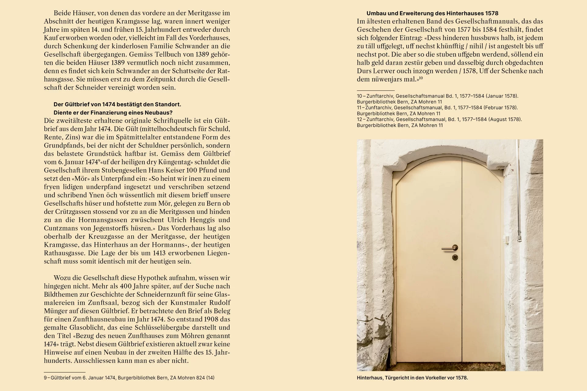 Das Zunfthaus Buch Bern Design