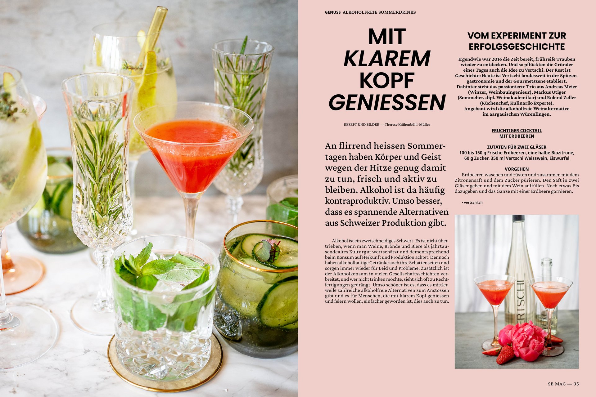 Die Schweizer Bauer Magazine Editorial Design