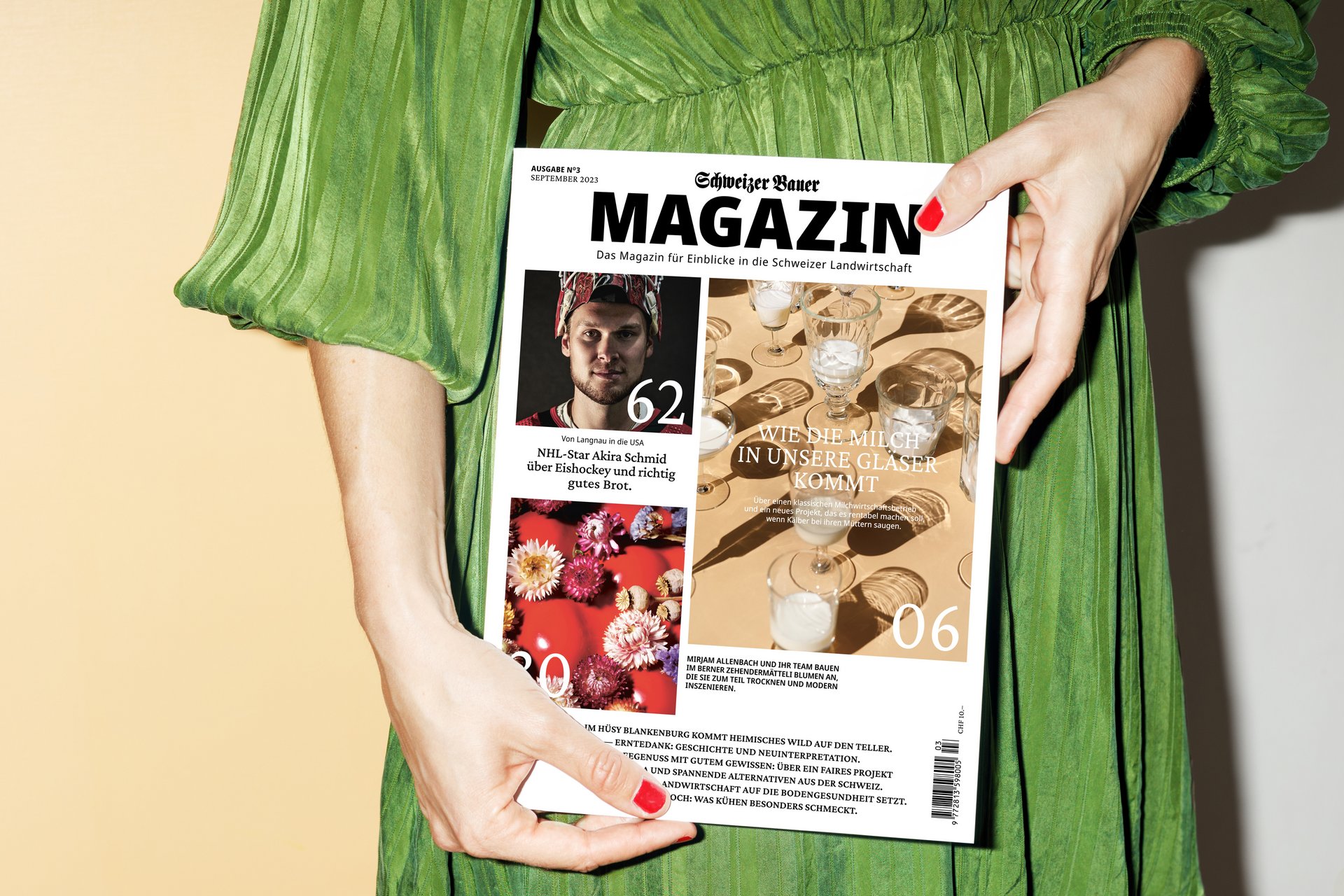 [Translate to English:] Die Schweizer Bauer Magazine Editorial Design