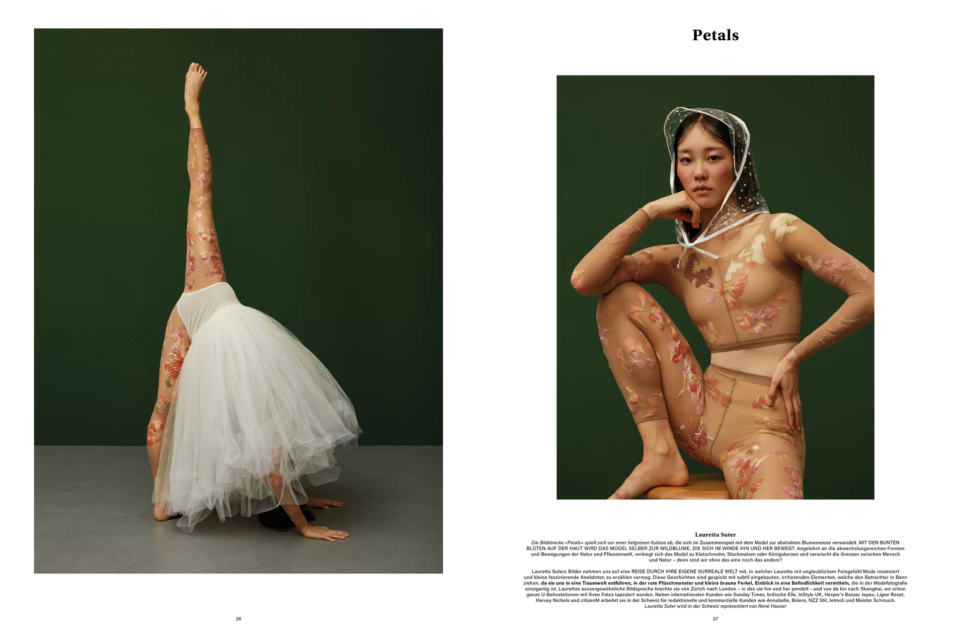 MJR Melanie JeanRichard Way of living Mediterran Floristin Blumen Blumenwelt Magazin Grossformat Kunstmagazin Kunstprojekt Inhalt Titelblatt Cover Print Swiss Grafikdesign Art Direction Creative Direction Fotografie Illustration Bunt Farbig Bildkomposition Text