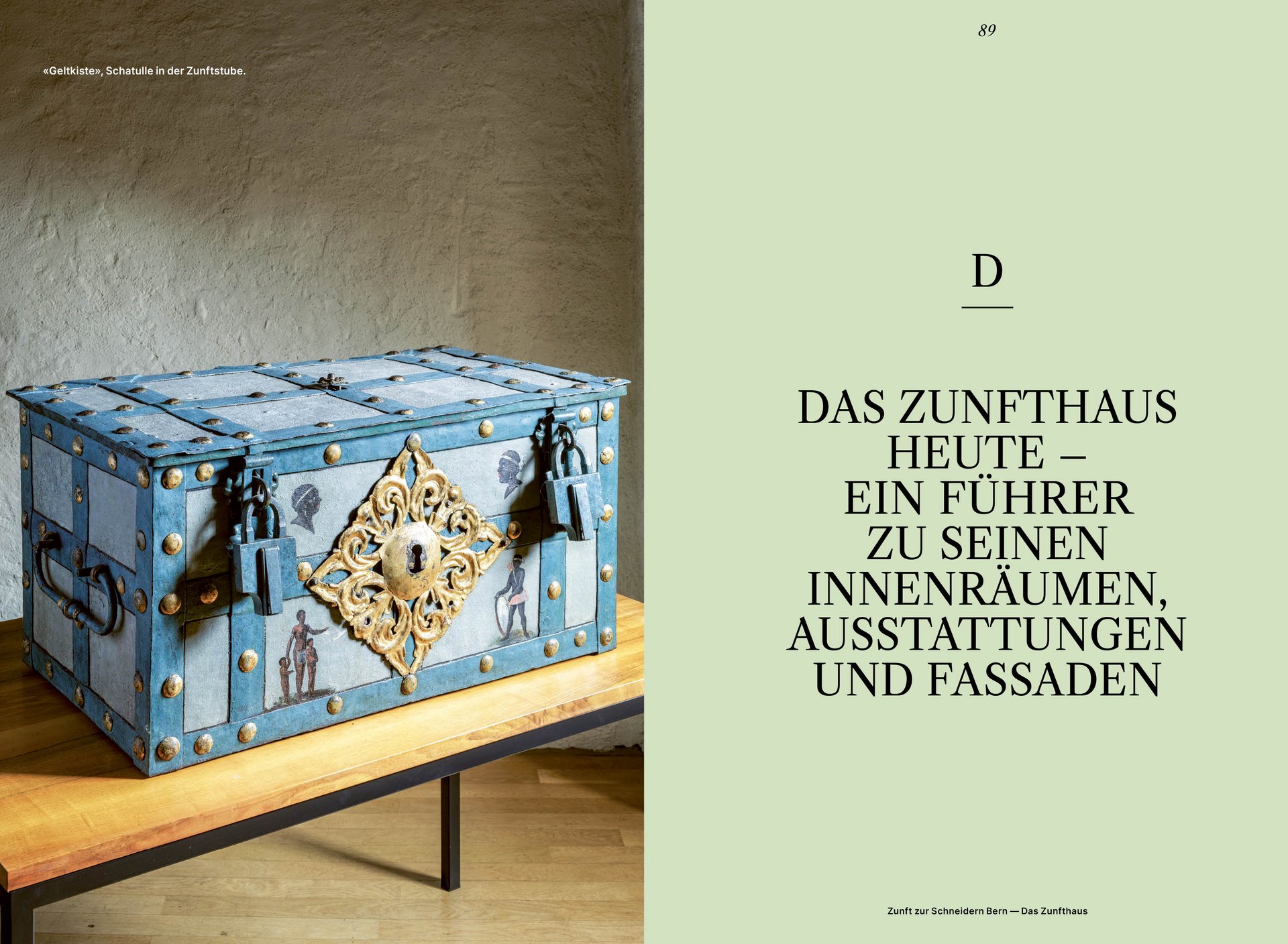 Das Zunfthaus Buch Bern Design