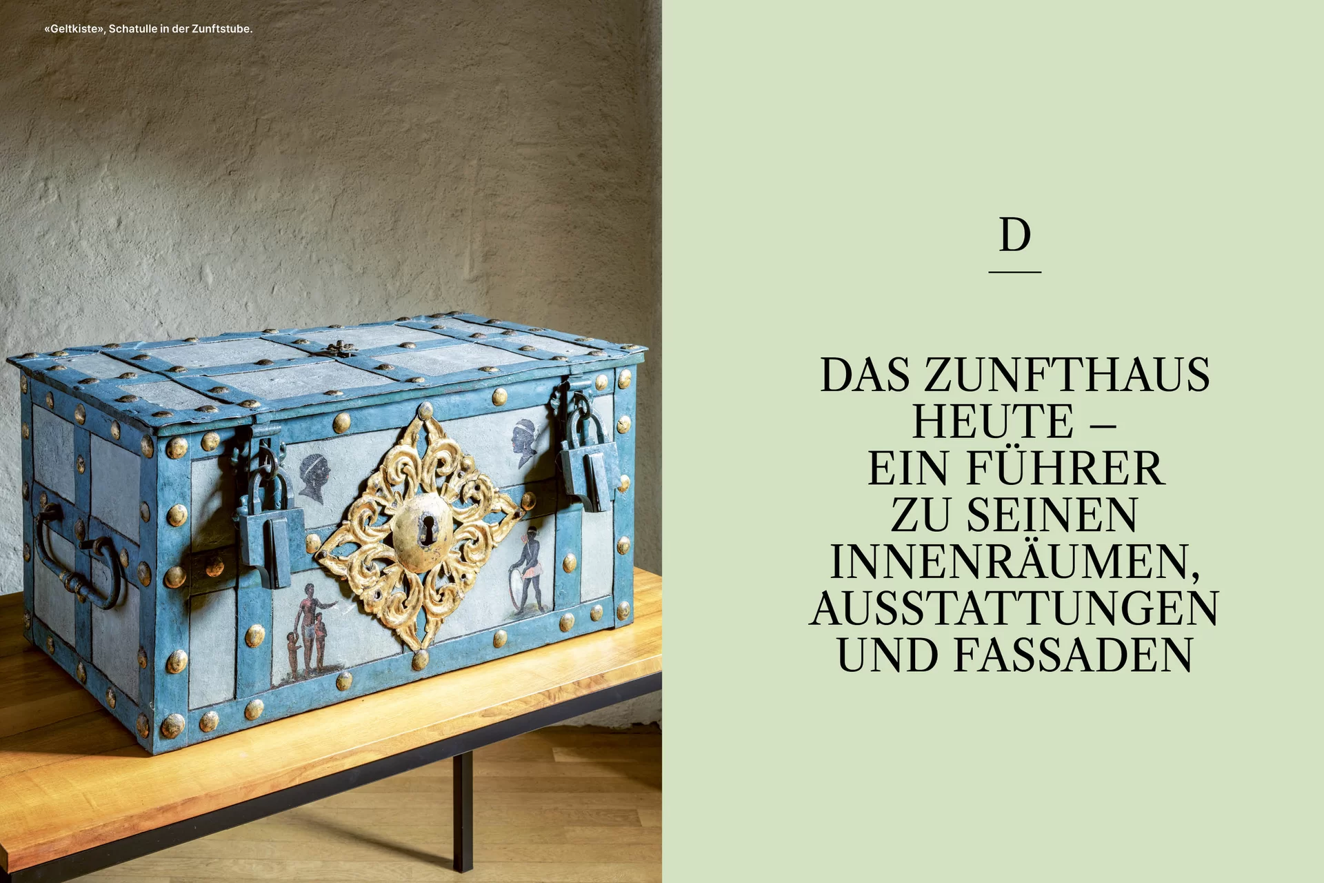 Das Zunfthaus Buch Bern Design