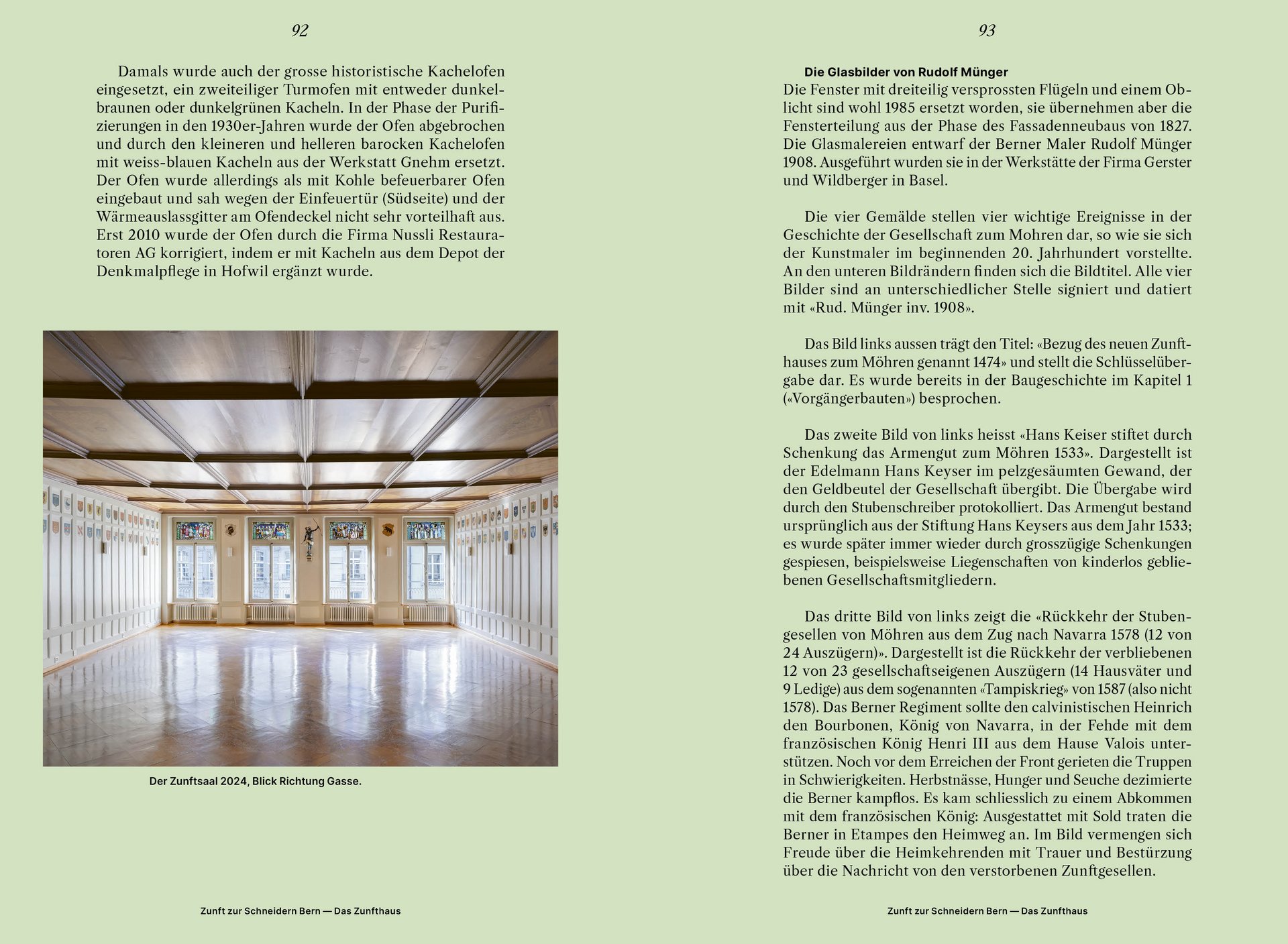 Das Zunfthaus Buch Bern Design