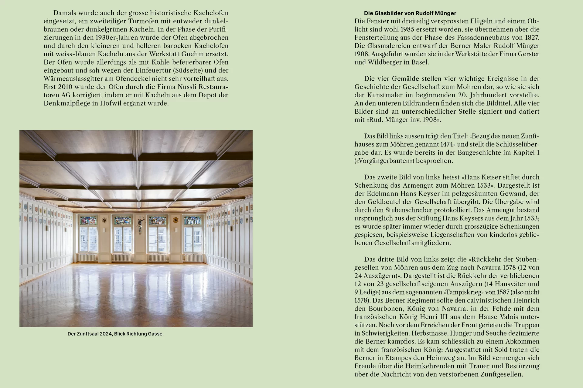 Das Zunfthaus Buch Bern Design