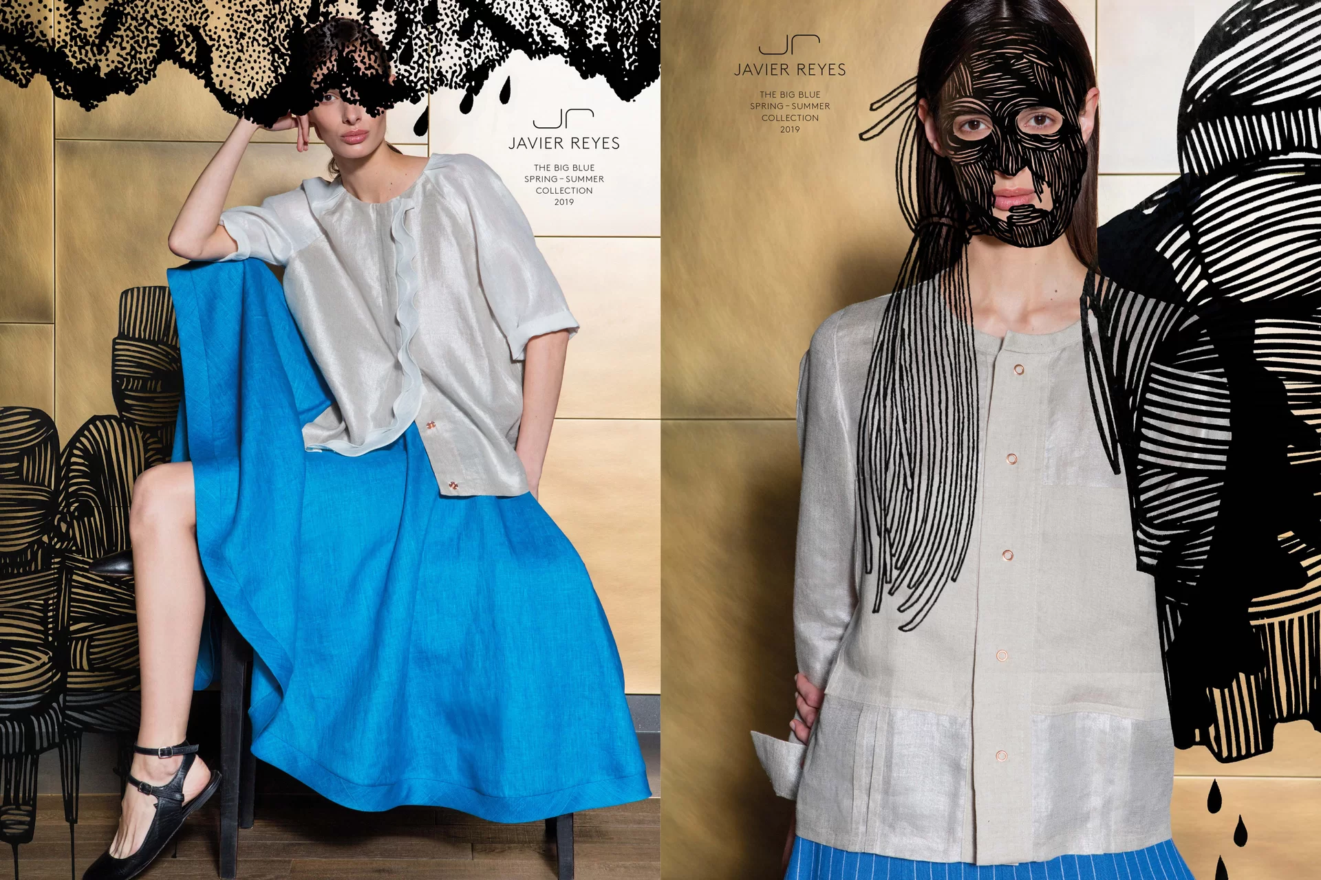 Javier Reyes Fashion Hochwertig Mode Menschen Fotoshooting Fotografie Typografie Illustration Art Direction Creative Direction Plakate Bildkompositionen