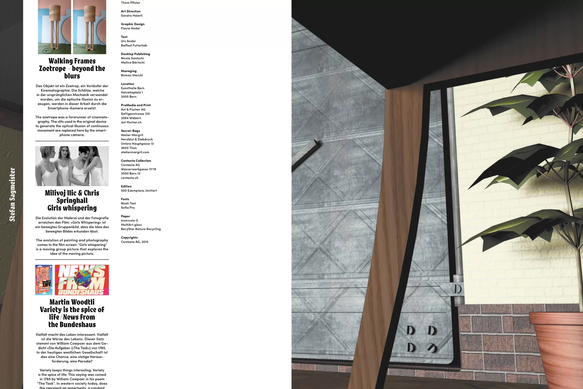 Secret Ausstellung Magazin Plakat Print Swiss Grafikdesign Art Direction Creative Direction Fotografie Illustration Bunt Text Typographie Bildkomposition 