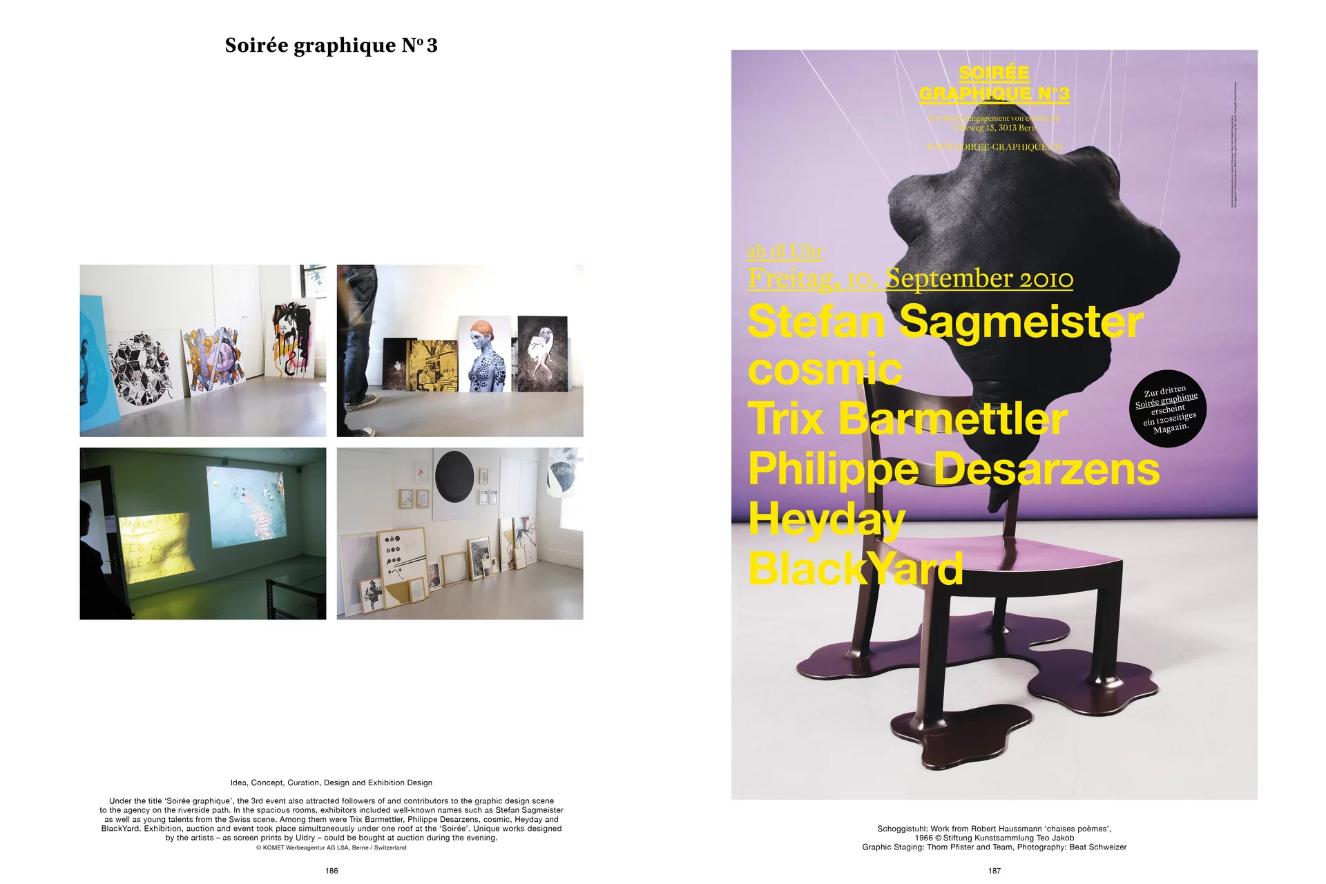 Thom Pfister Buch Inhalt Print Swiss Grafikdesign Begegnungen Art Direction Creative Direction Text Typografie Bildkomposition