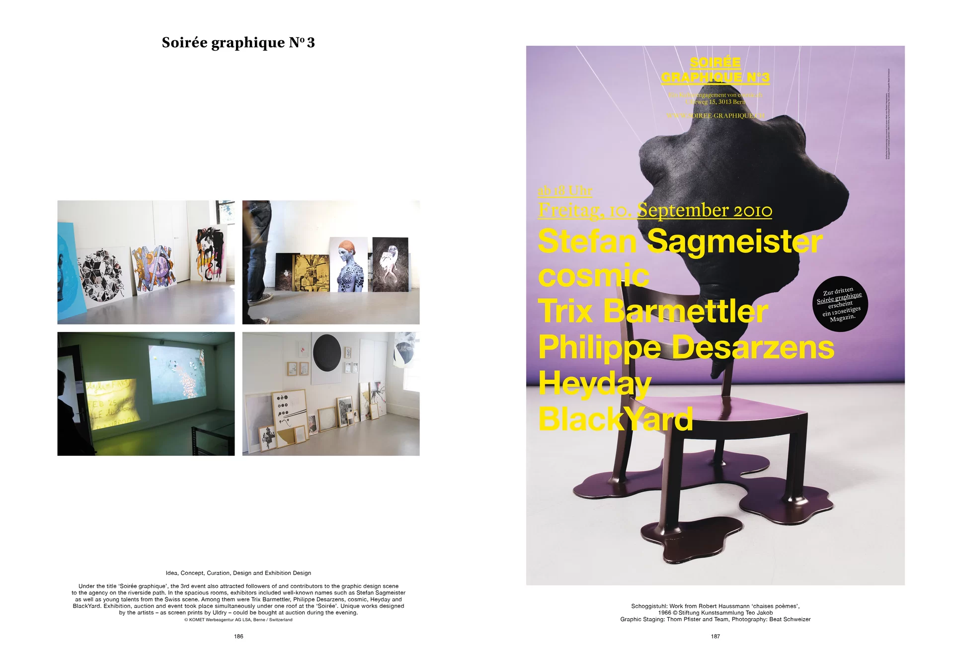Thom Pfister Buch Inhalt Print Swiss Grafikdesign Begegnungen Art Direction Creative Direction Text Typografie Bildkomposition