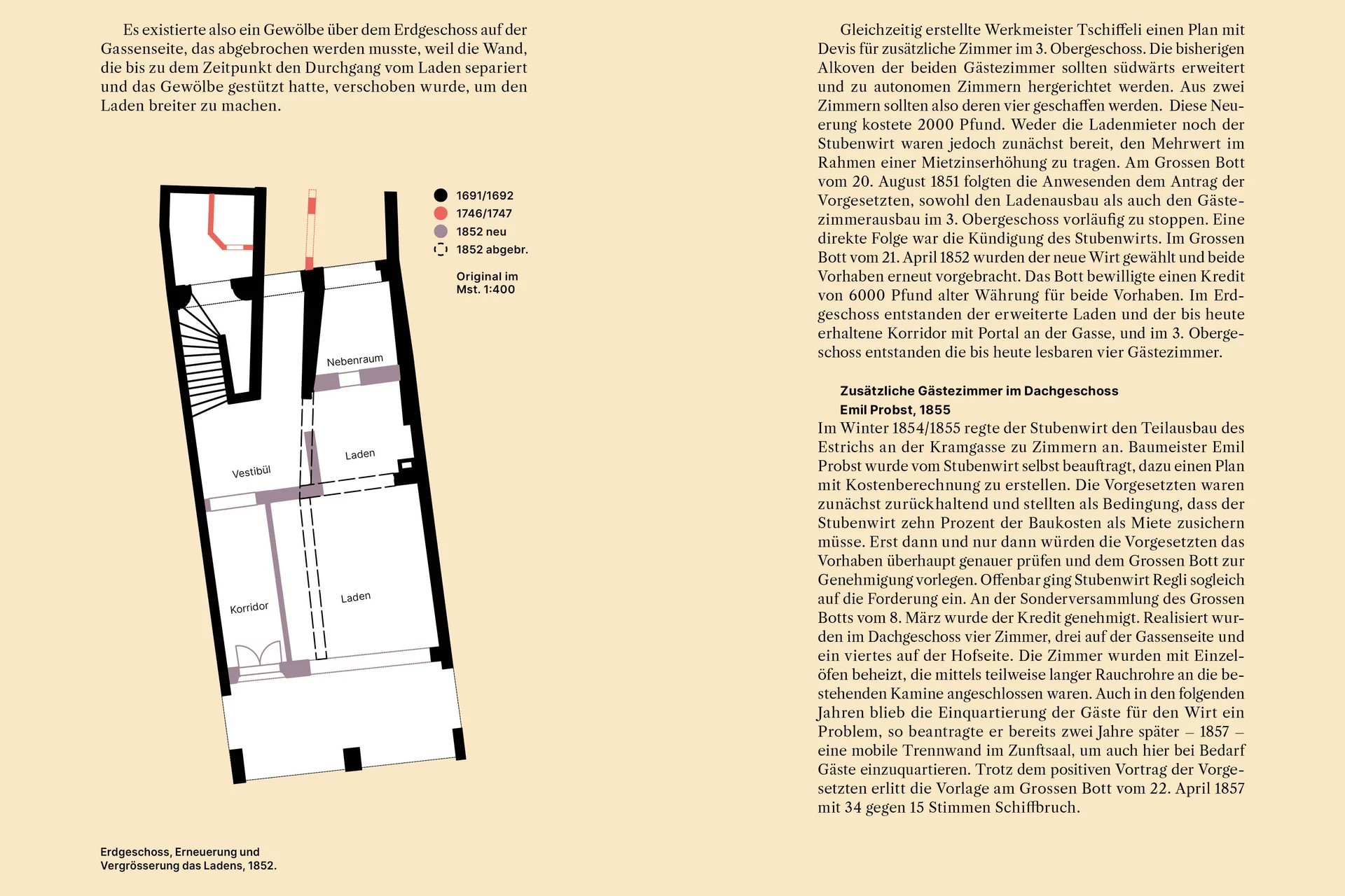 Das Zunfthaus Buch Bern Design