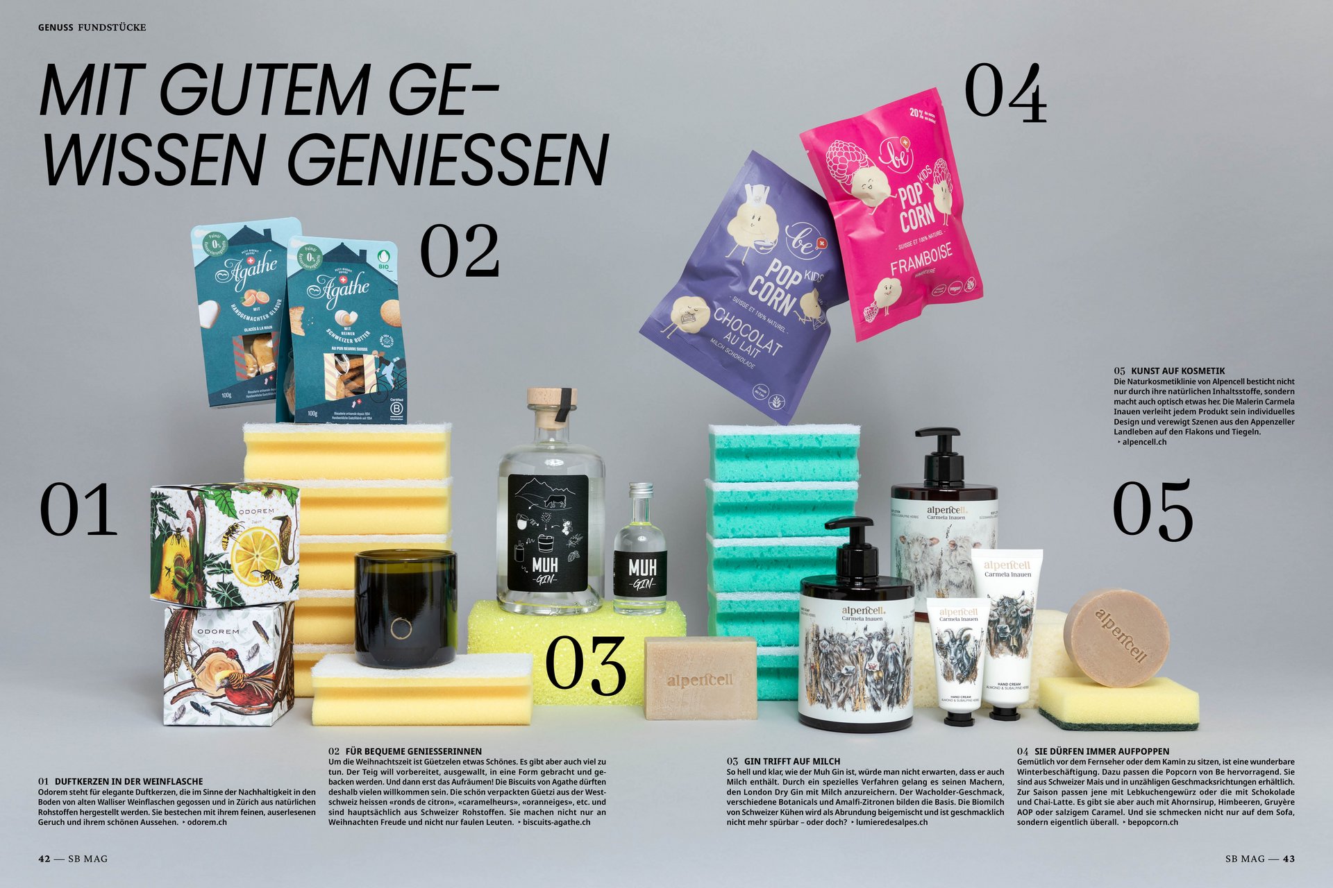 [Translate to English:] Die Schweizer Bauer Magazine Editorial Design