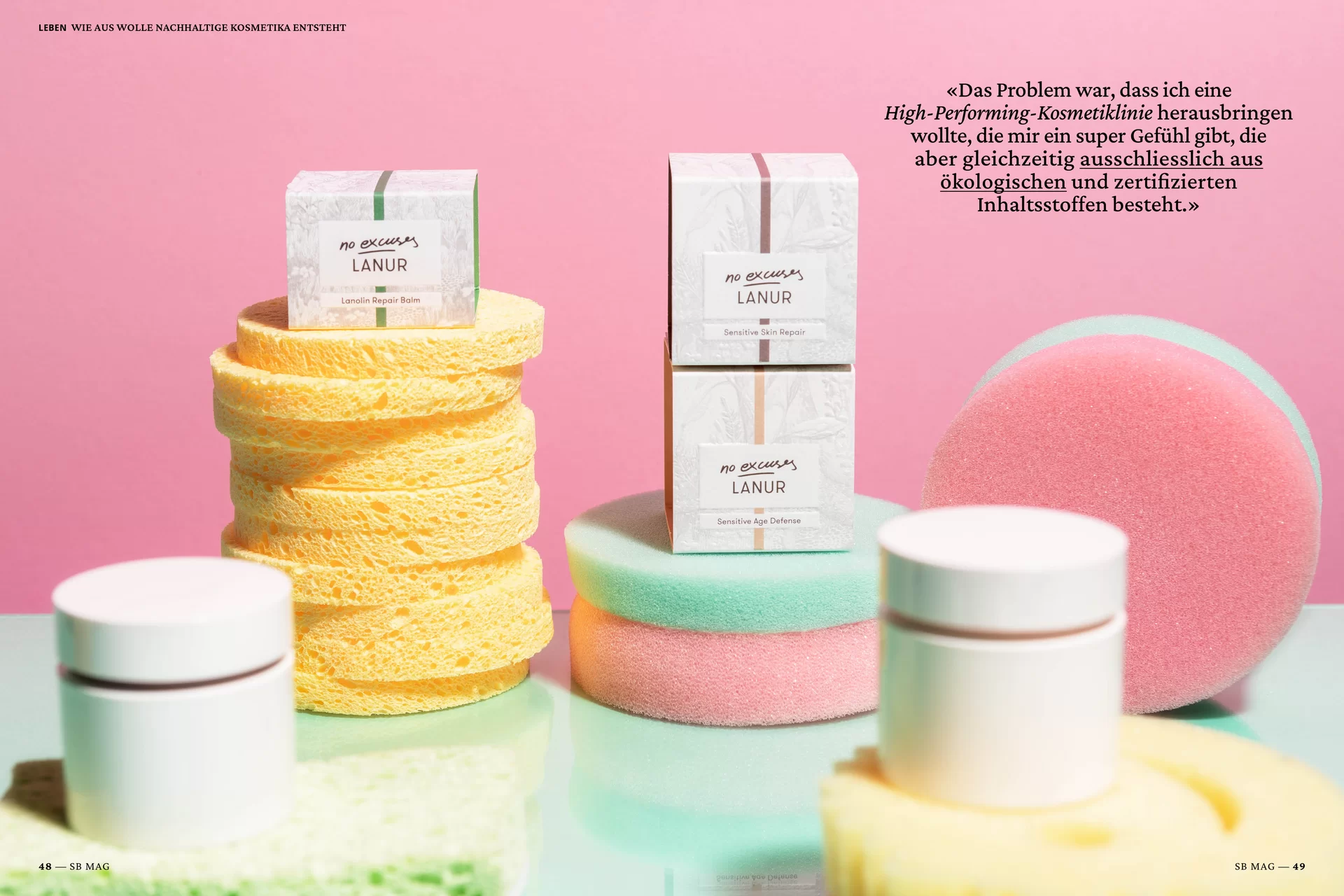[Translate to English:] Die Schweizer Bauer Magazine Editorial Design