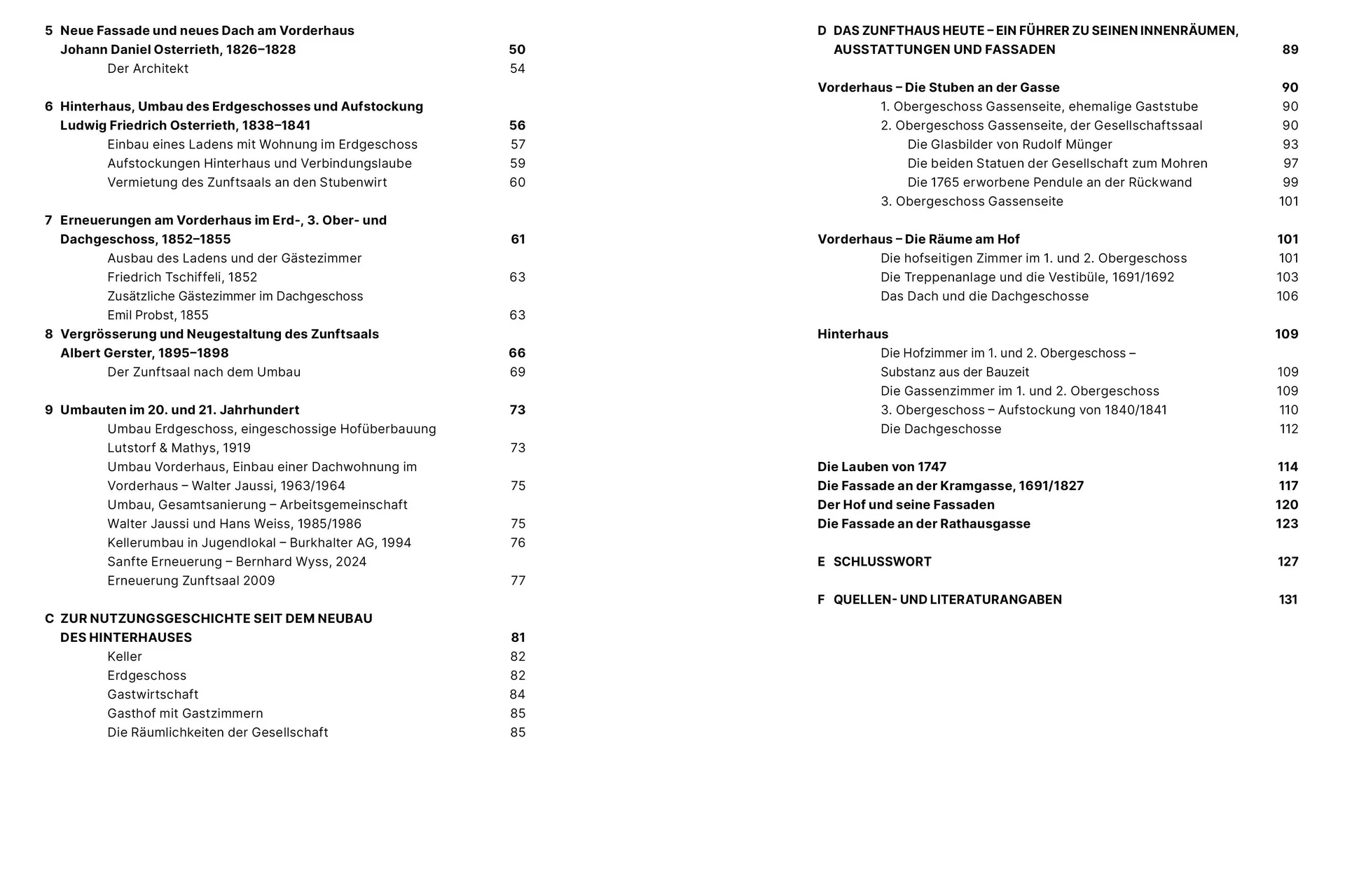 Das Zunfthaus Buch Bern Design