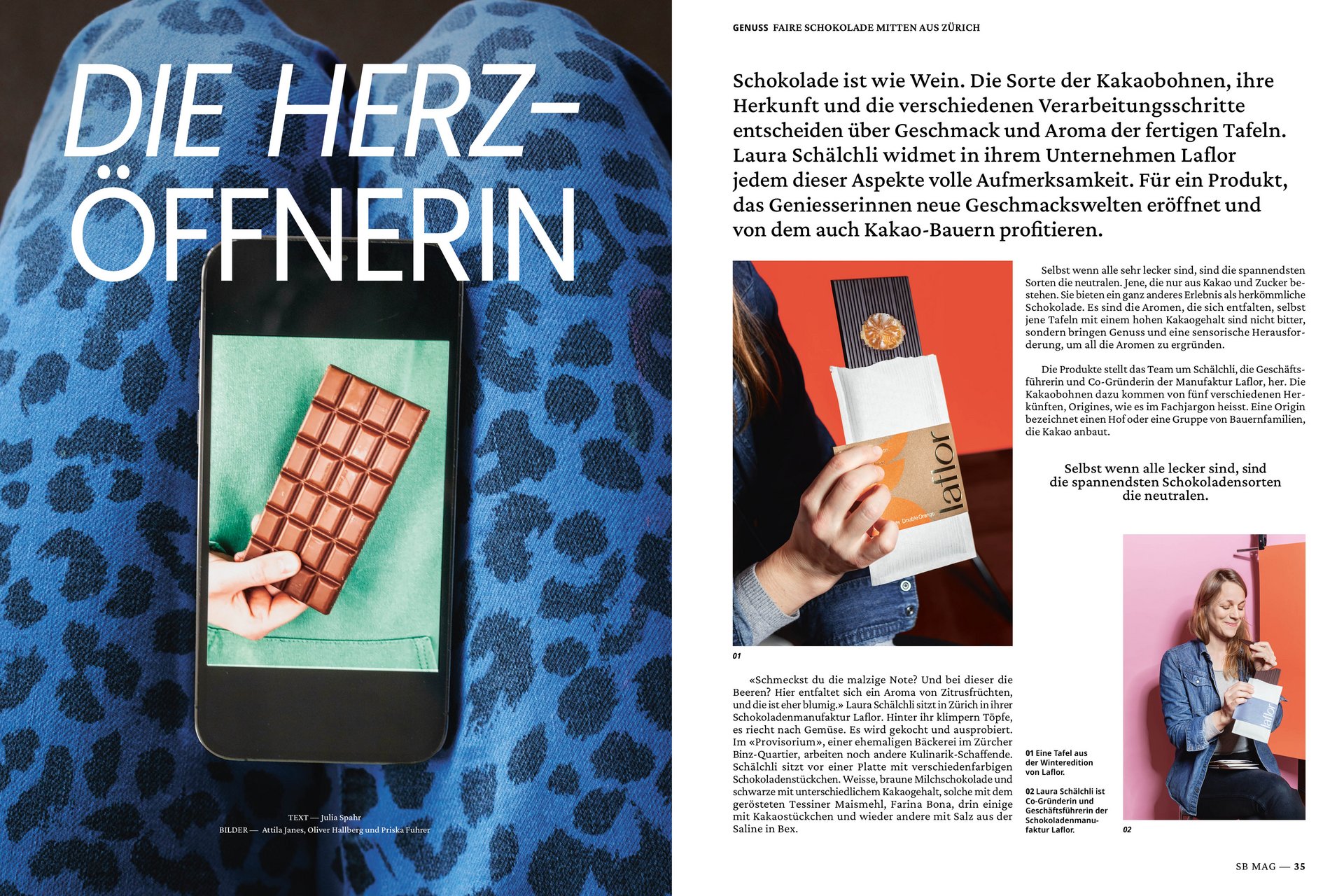 [Translate to English:] Die Schweizer Bauer Magazine Editorial Design