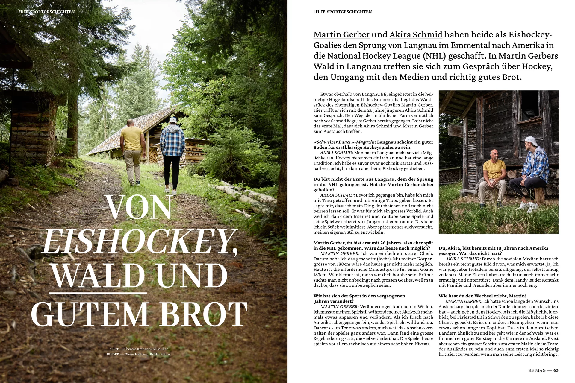 Die Schweizer Bauer Magazine Editorial Design