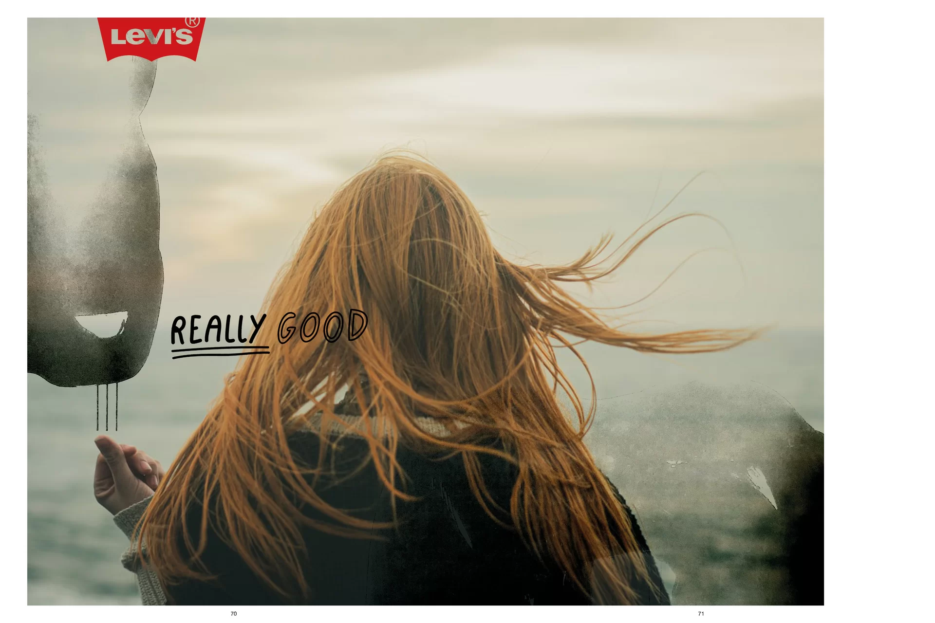 Thom Pfister Buch Inhalt Print Kopf Frau Haare Swiss Grafikdesign Begegnungen Art Direction Creative Direction Fotografie Illustration Text Typographie 