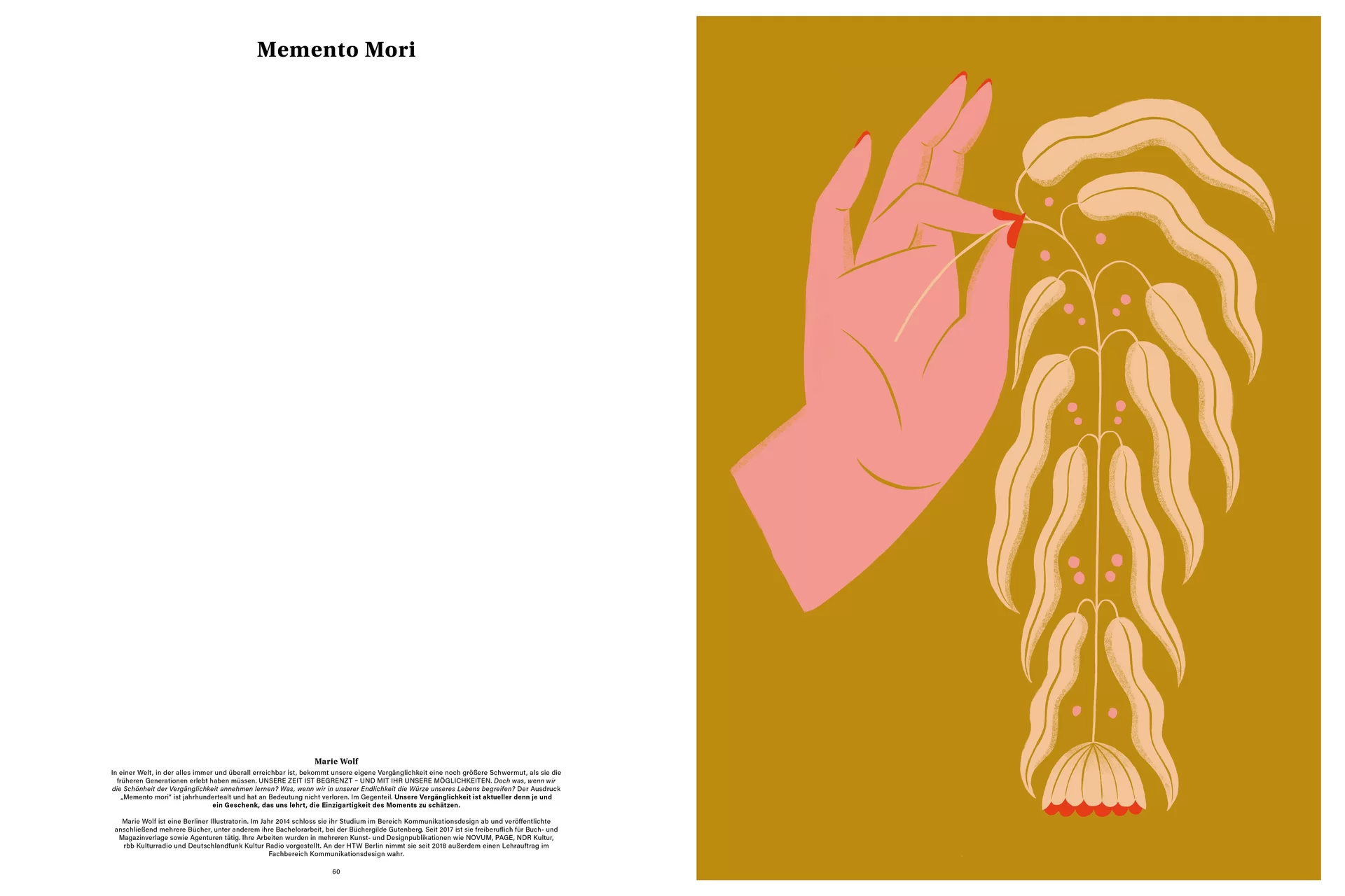 MJR Melanie JeanRichard Way of living Mediterran Floristin Blumen Blumenwelt Magazin Grossformat Kunstmagazin Kunstprojekt Inhalt Titelblatt Cover Print Swiss Grafikdesign Art Direction Creative Direction Fotografie Illustration Bunt Farbig Bildkomposition Text