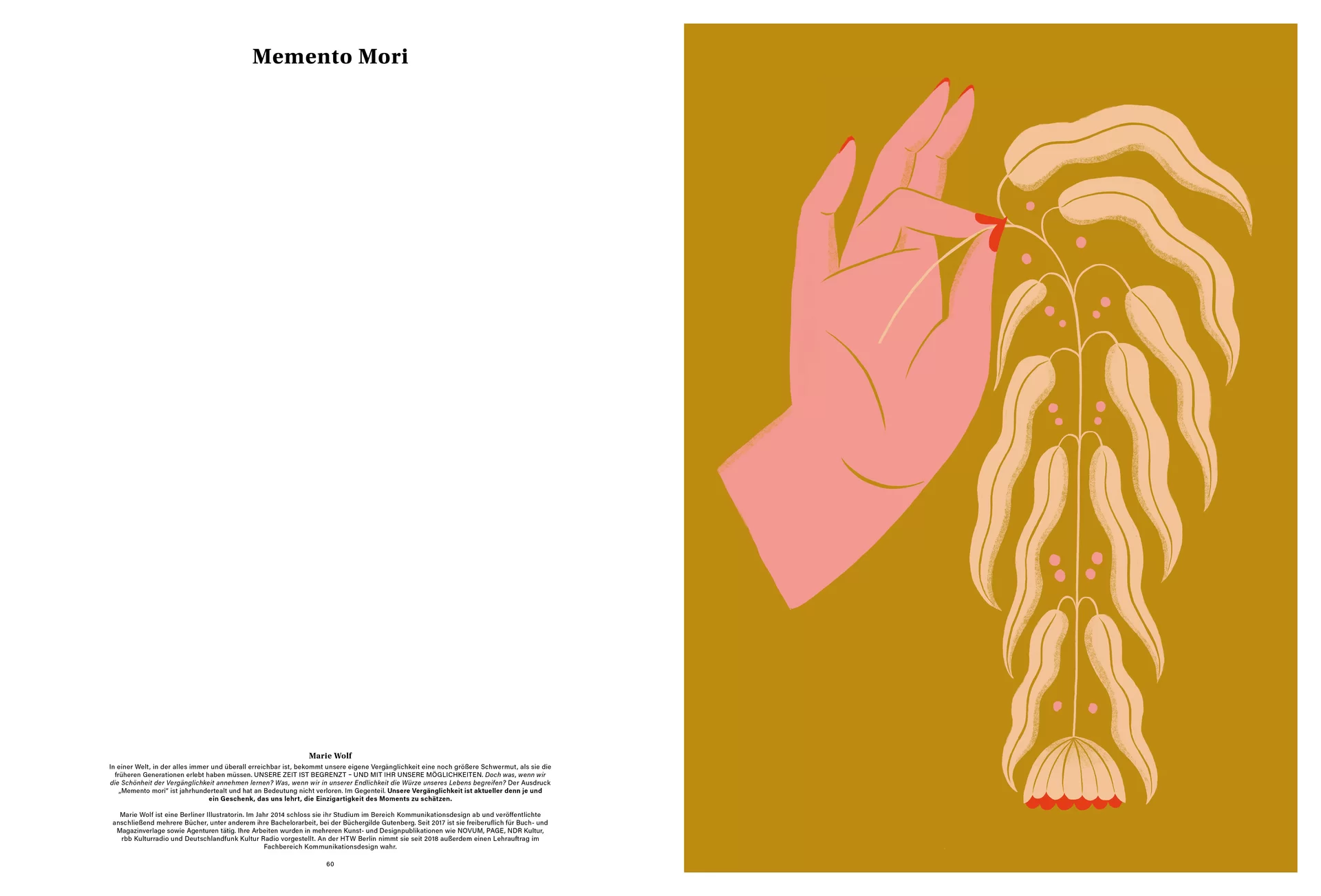 MJR Melanie JeanRichard Way of living Mediterran Floristin Blumen Blumenwelt Magazin Grossformat Kunstmagazin Kunstprojekt Inhalt Titelblatt Cover Print Swiss Grafikdesign Art Direction Creative Direction Fotografie Illustration Bunt Farbig Bildkomposition Text