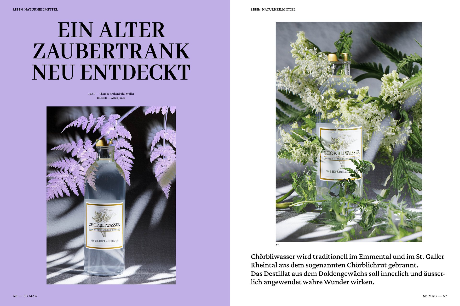 [Translate to English:] Die Schweizer Bauer Magazine Editorial Design