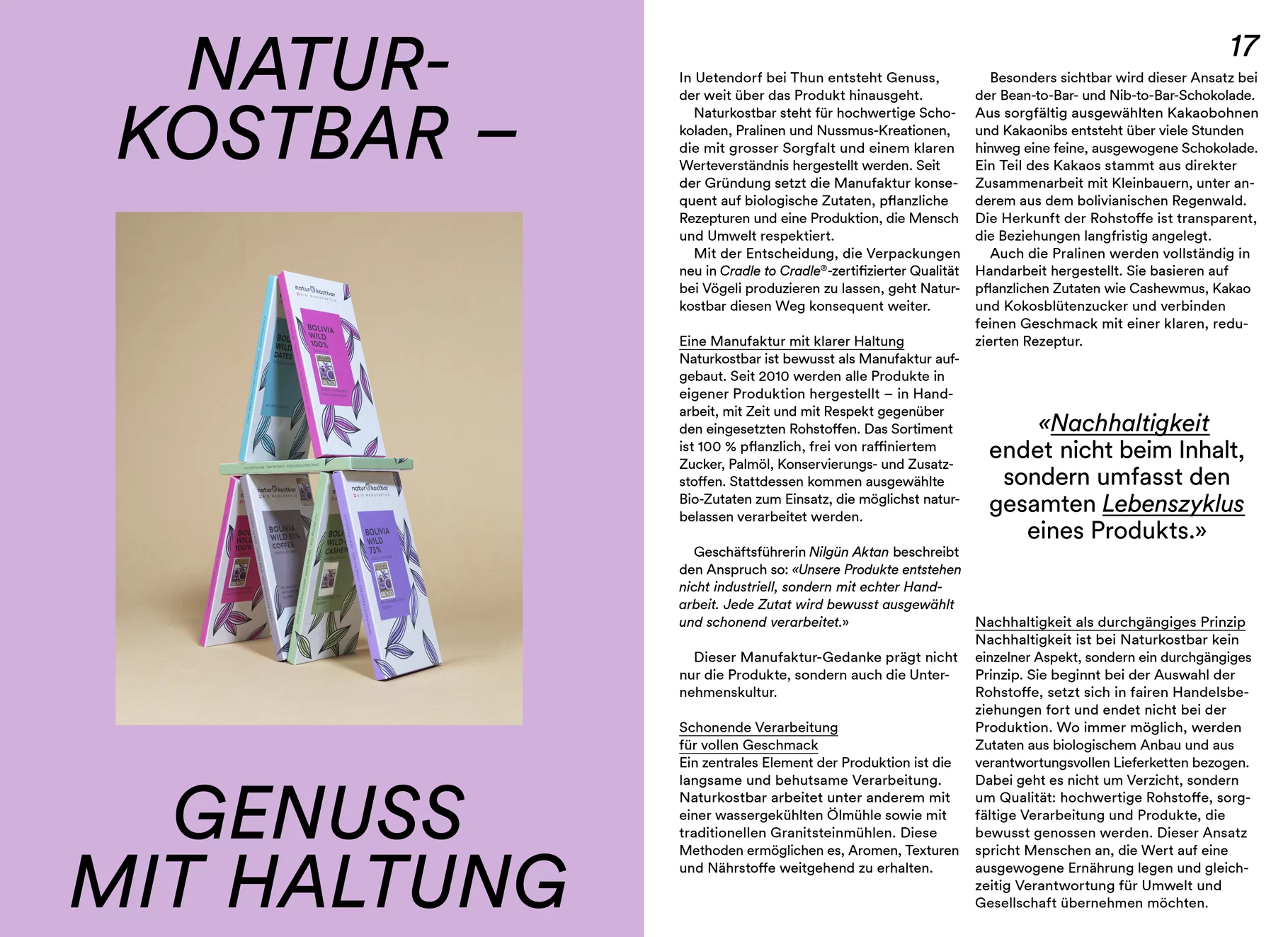 [Translate to English:] vögeli ag magazin