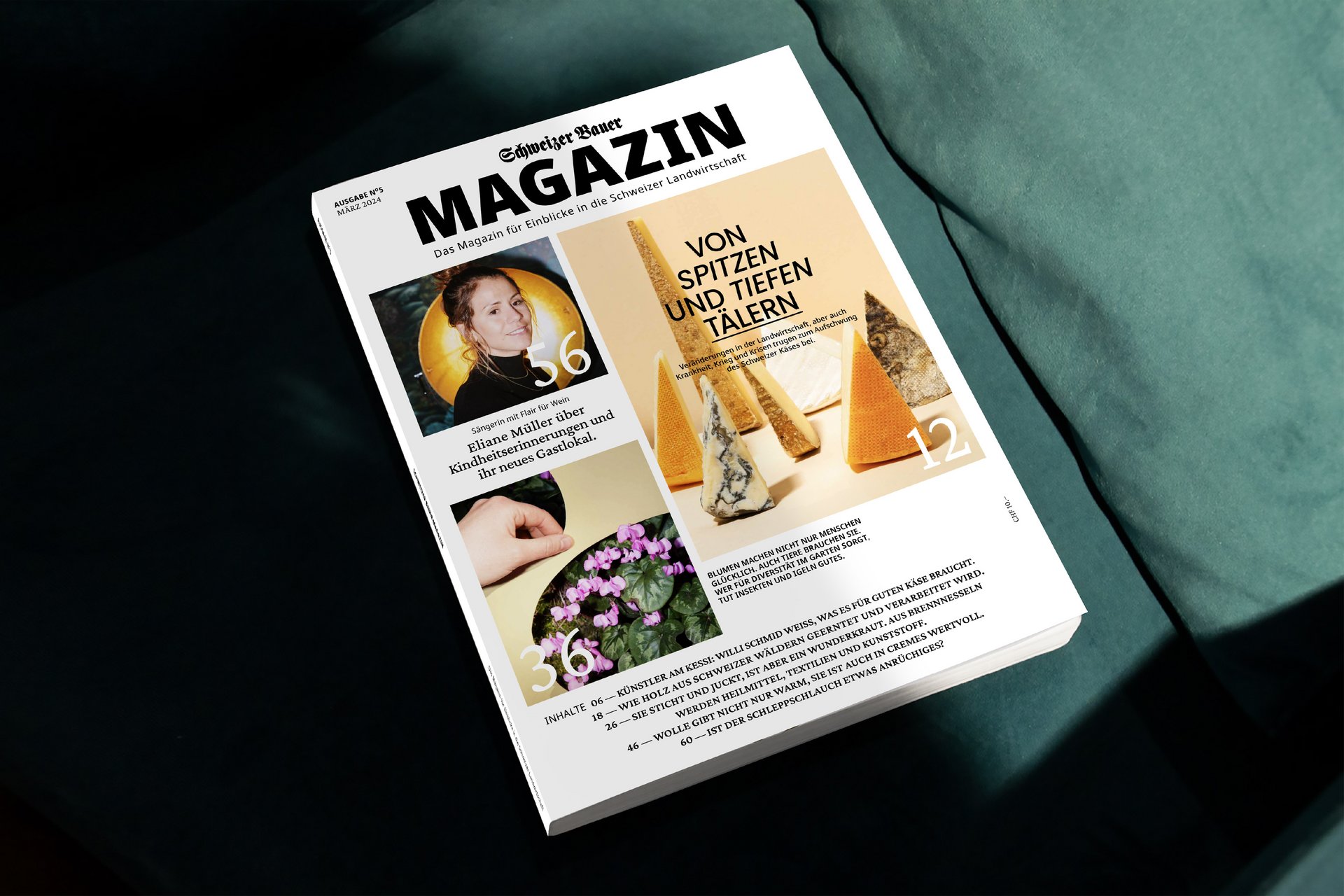 Die Schweizer Bauer Magazine Editorial Design