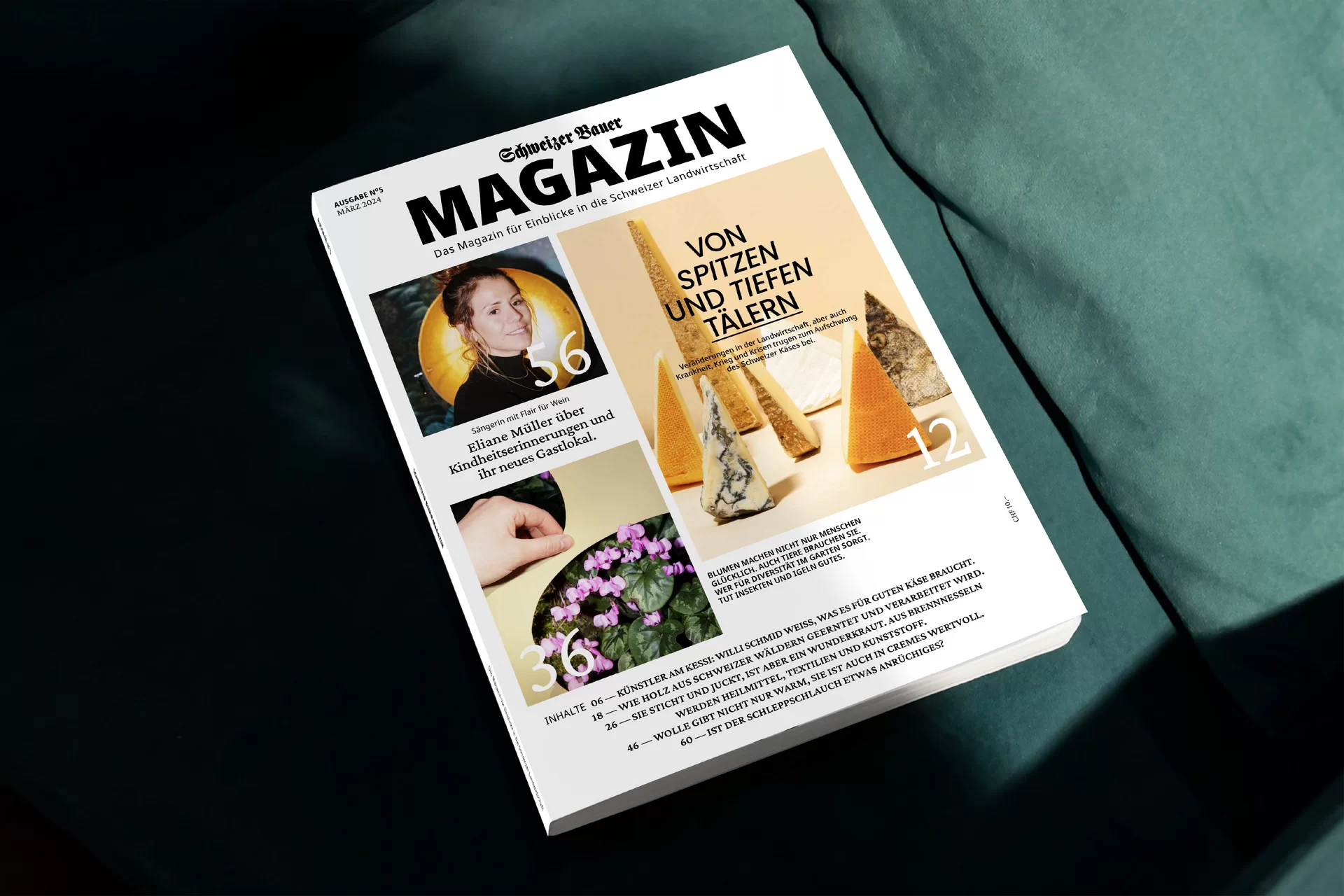 Die Schweizer Bauer Magazine Editorial Design