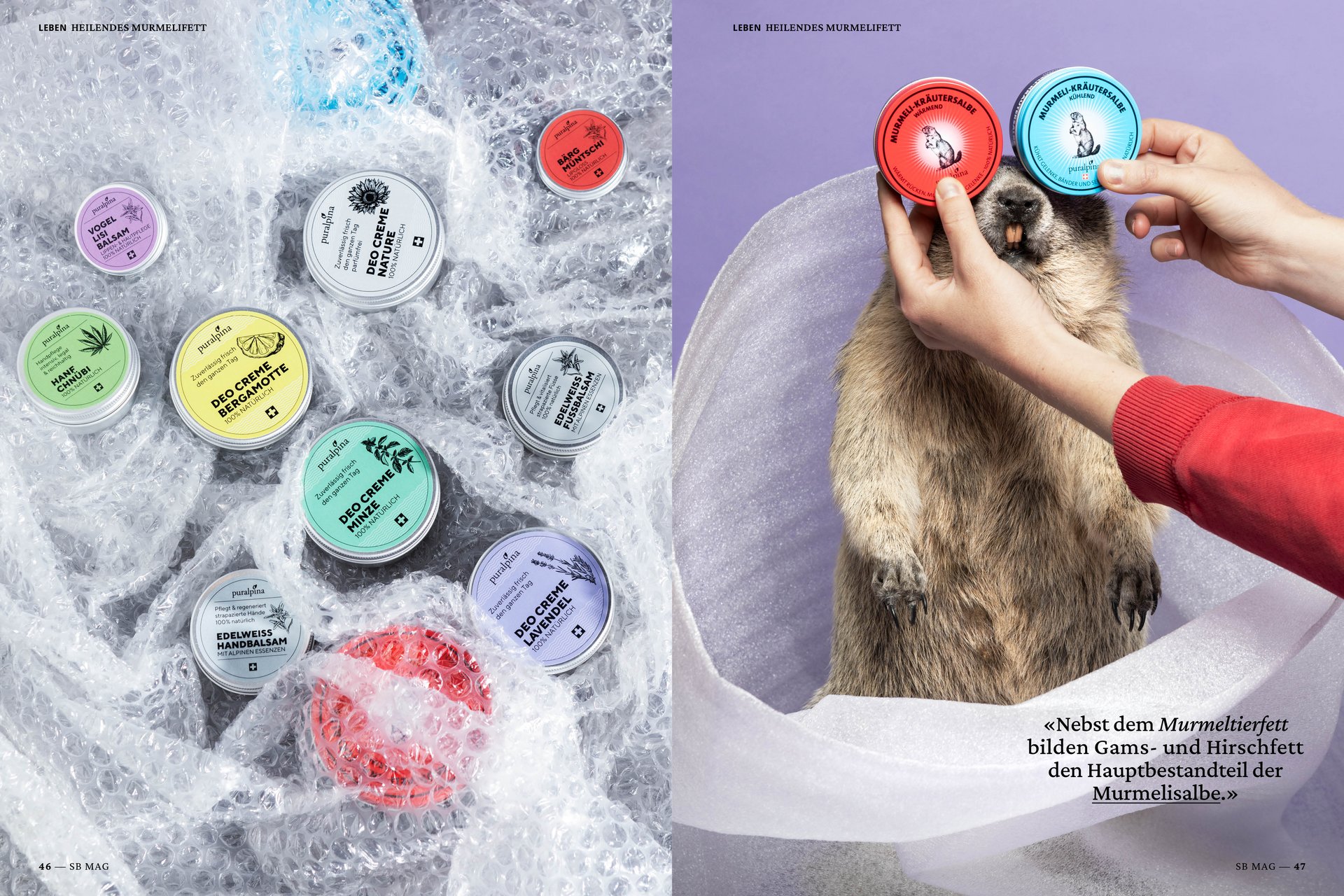 [Translate to English:] Die Schweizer Bauer Magazine Editorial Design