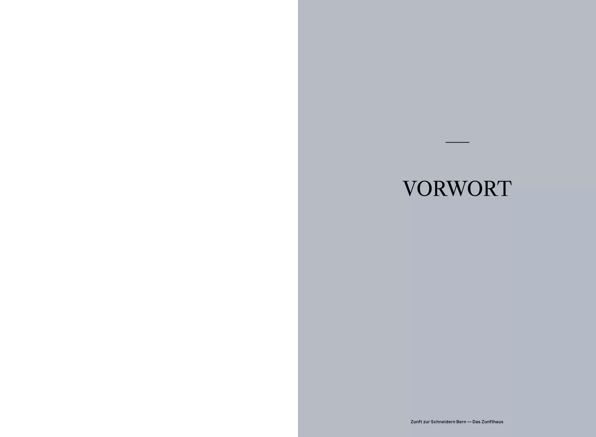 Das Zunfthaus Buch Bern Design