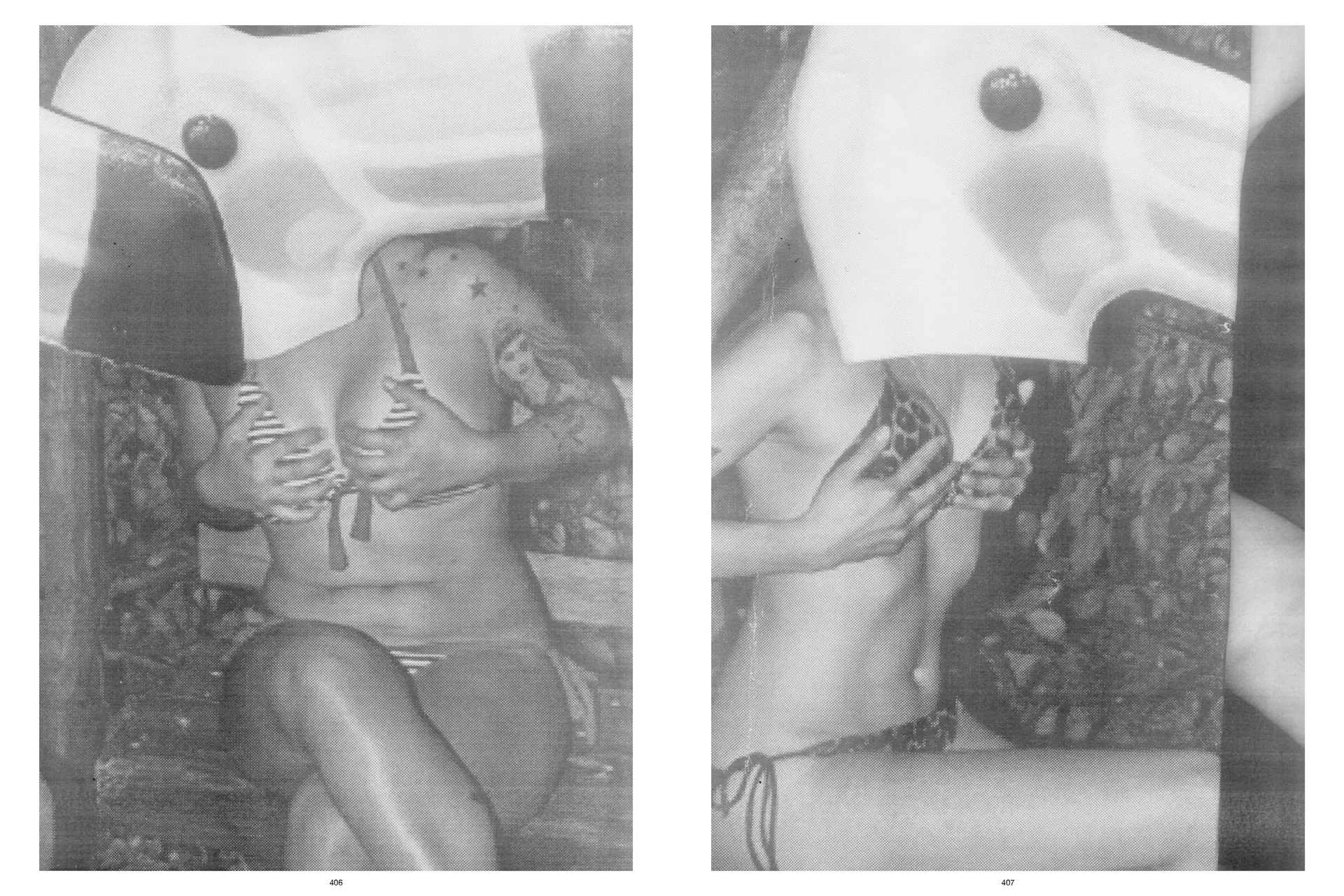 Thom Pfister Buch Inhalt Print Mensch Körper Kopf Maske Vogel Swiss Grafikdesign Begegnungen Art Direction Creative Direction Fotografie Schwarz-Weiss Bildkomposition 