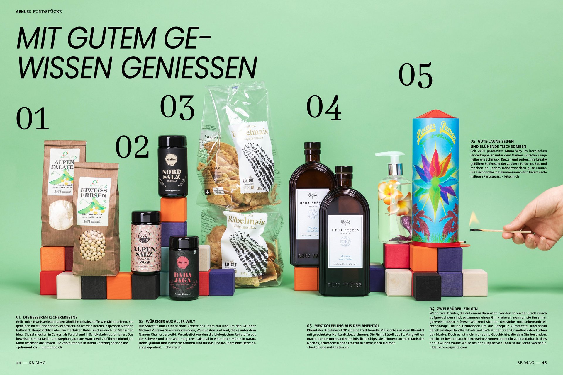 [Translate to English:] Die Schweizer Bauer Magazine Editorial Design