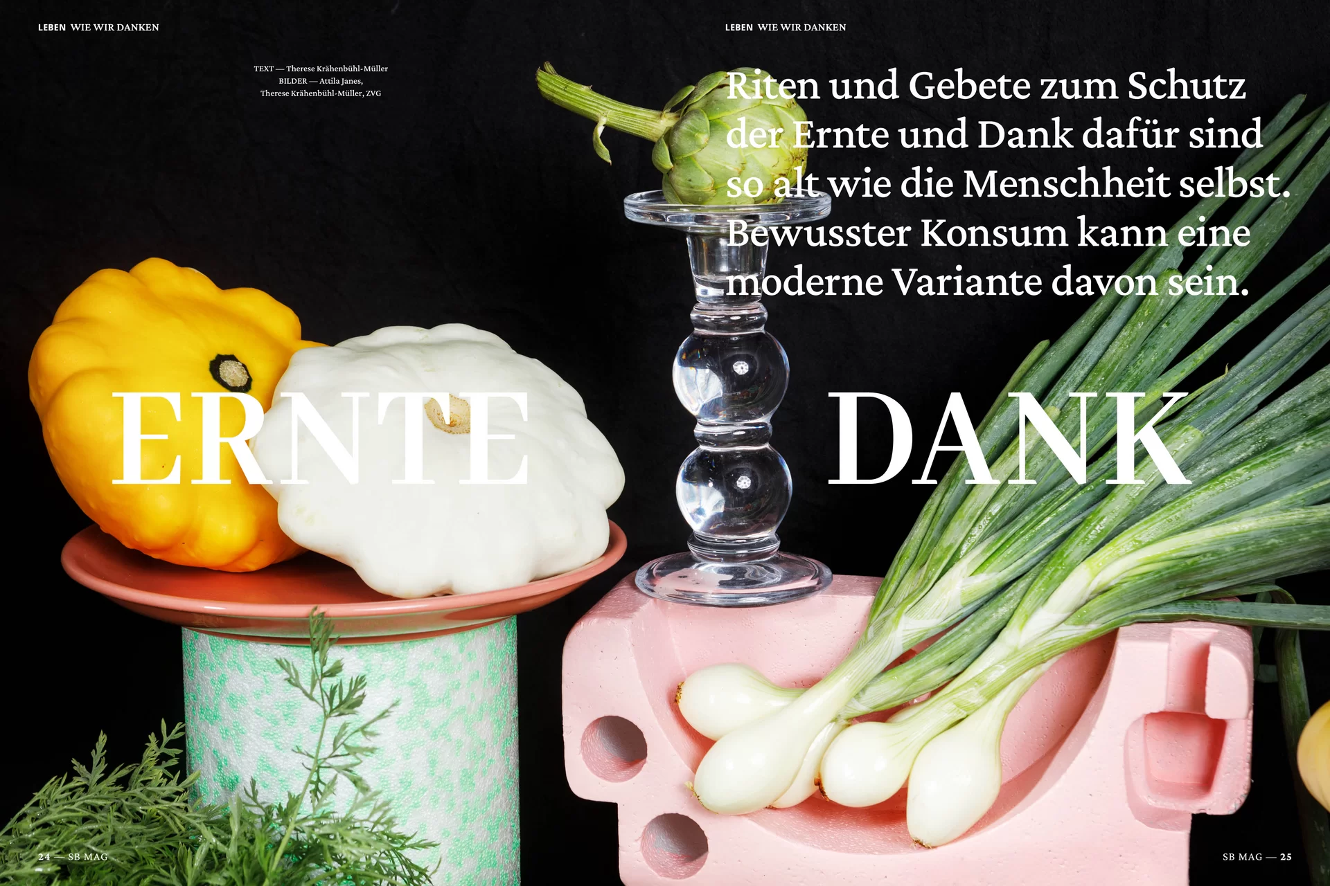 [Translate to English:] Die Schweizer Bauer Magazine Editorial Design