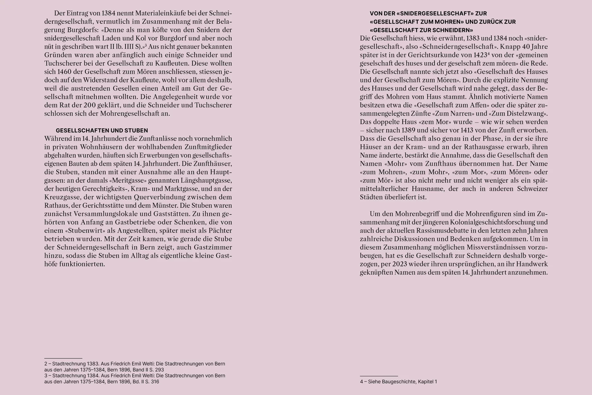 Das Zunfthaus Buch Bern Design