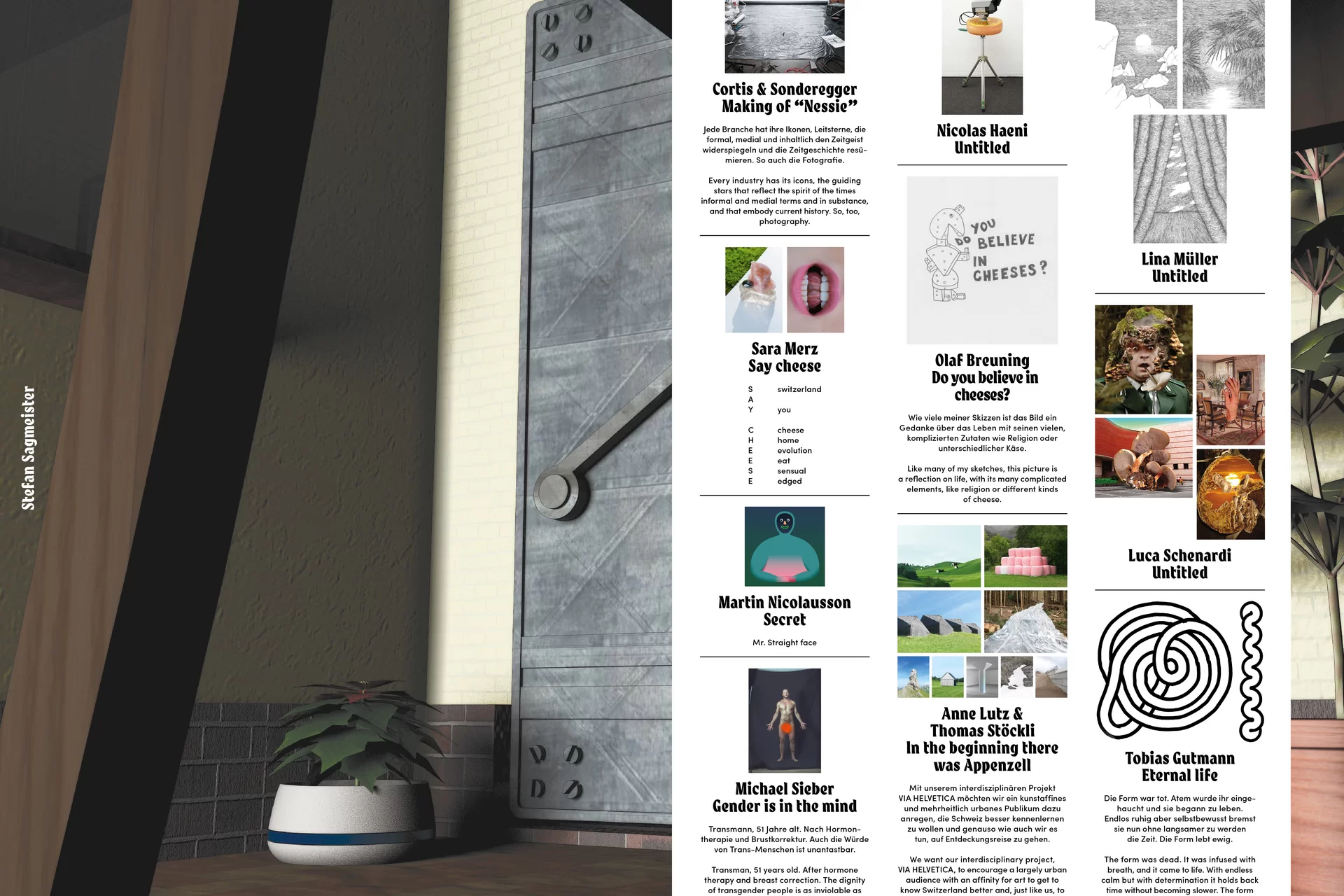 Secret Ausstellung Magazin Plakat Print Swiss Grafikdesign Art Direction Creative Direction Fotografie Illustration Bunt Text Typographie Bildkomposition 