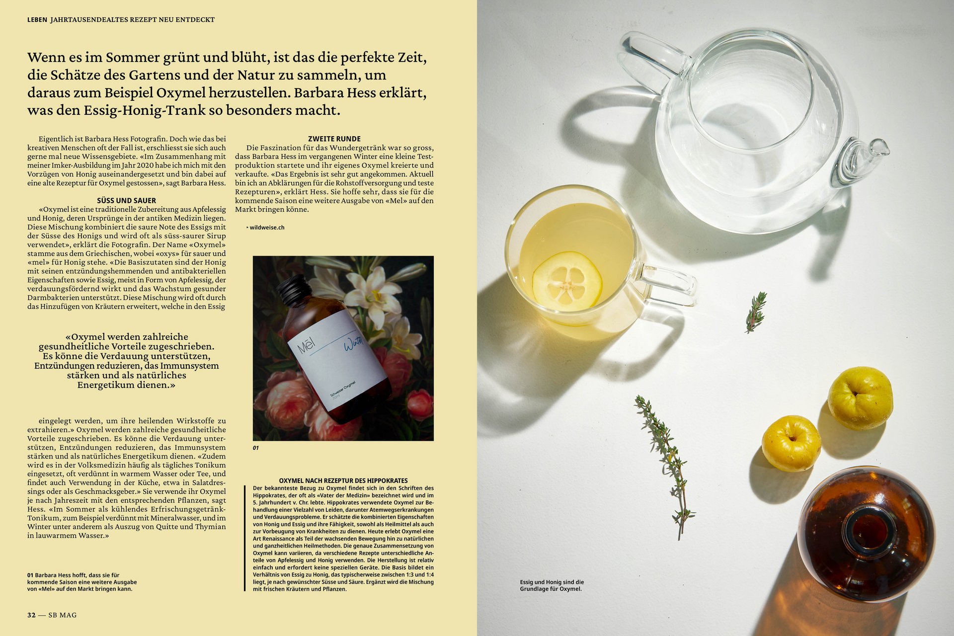 [Translate to English:] Die Schweizer Bauer Magazine Editorial Design