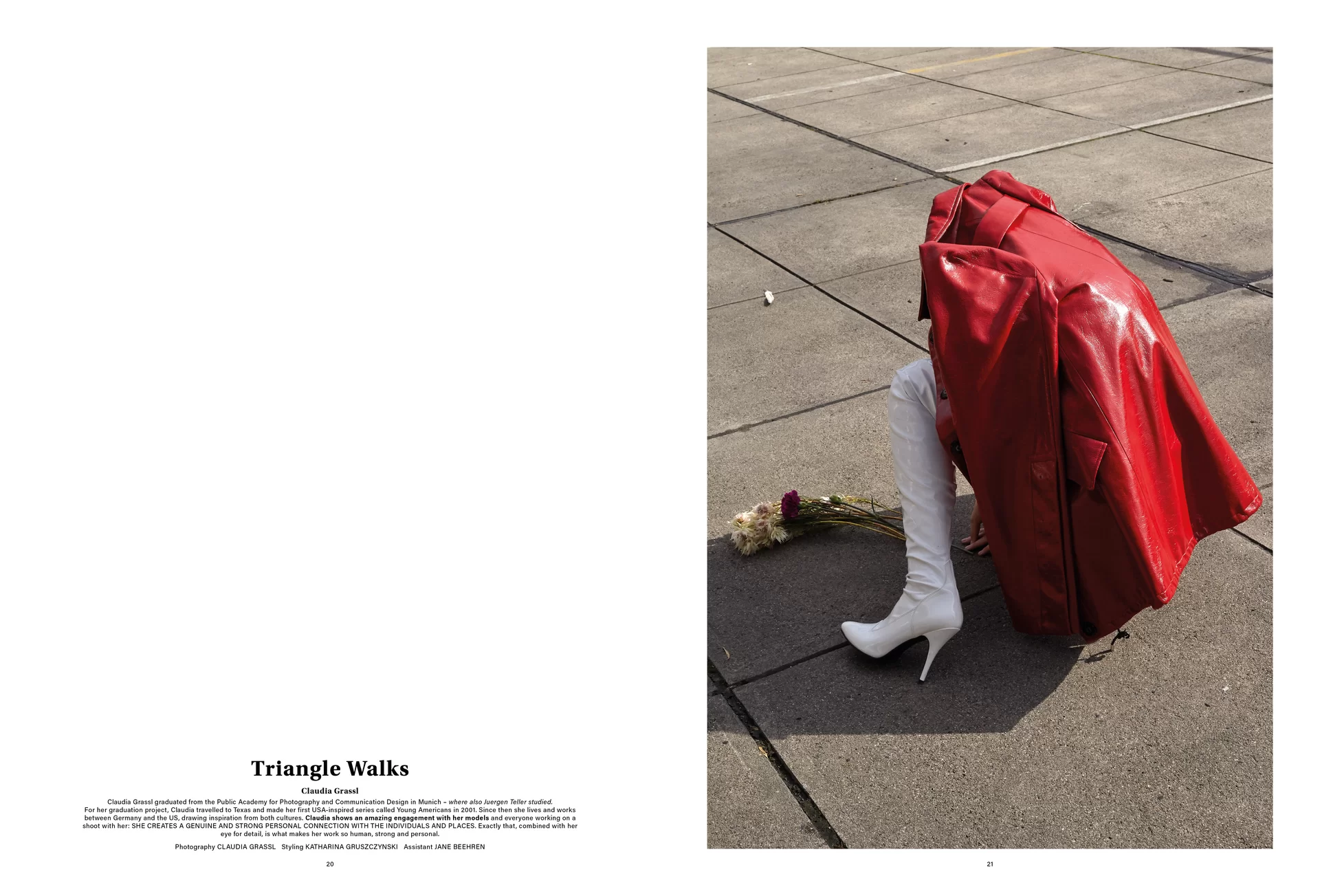[Translate to English:] MJR Melanie JeanRichard Way of living Mediterran Floristin Blumen Blumenwelt Magazin Grossformat Kunstmagazin Kunstprojekt Inhalt Titelblatt Cover Print Swiss Grafikdesign Art Direction Creative Direction Fotografie Illustration Bunt Farbig Bildkomposition Text