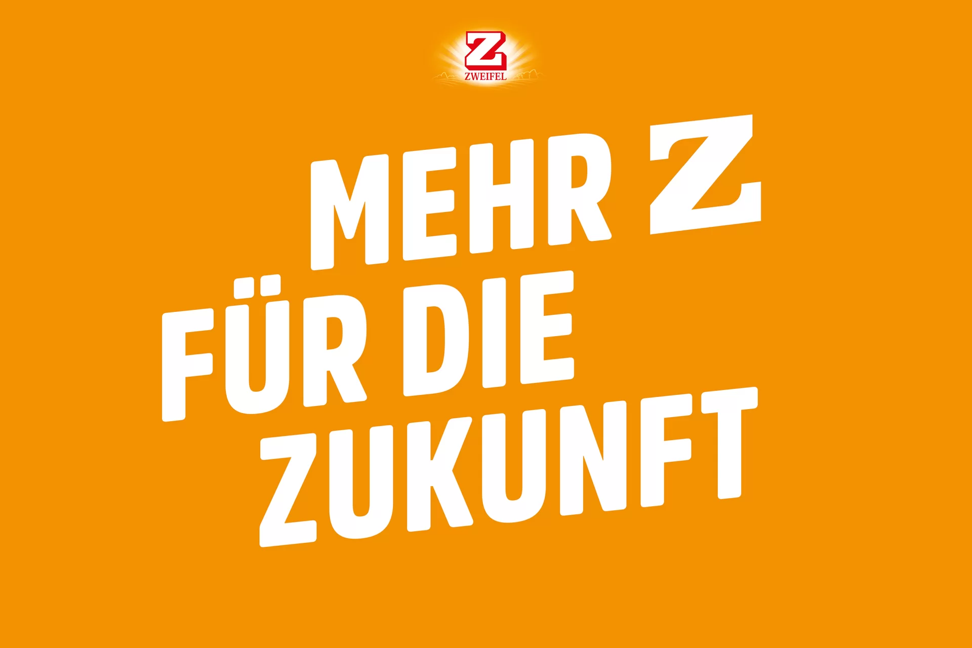 Zweifel Chips Plakat Orange Bunt Designsystem Farben Text Typographie