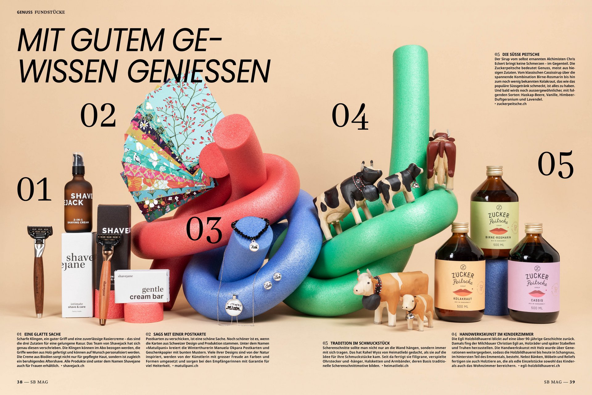 [Translate to English:] Die Schweizer Bauer Magazine Editorial Design