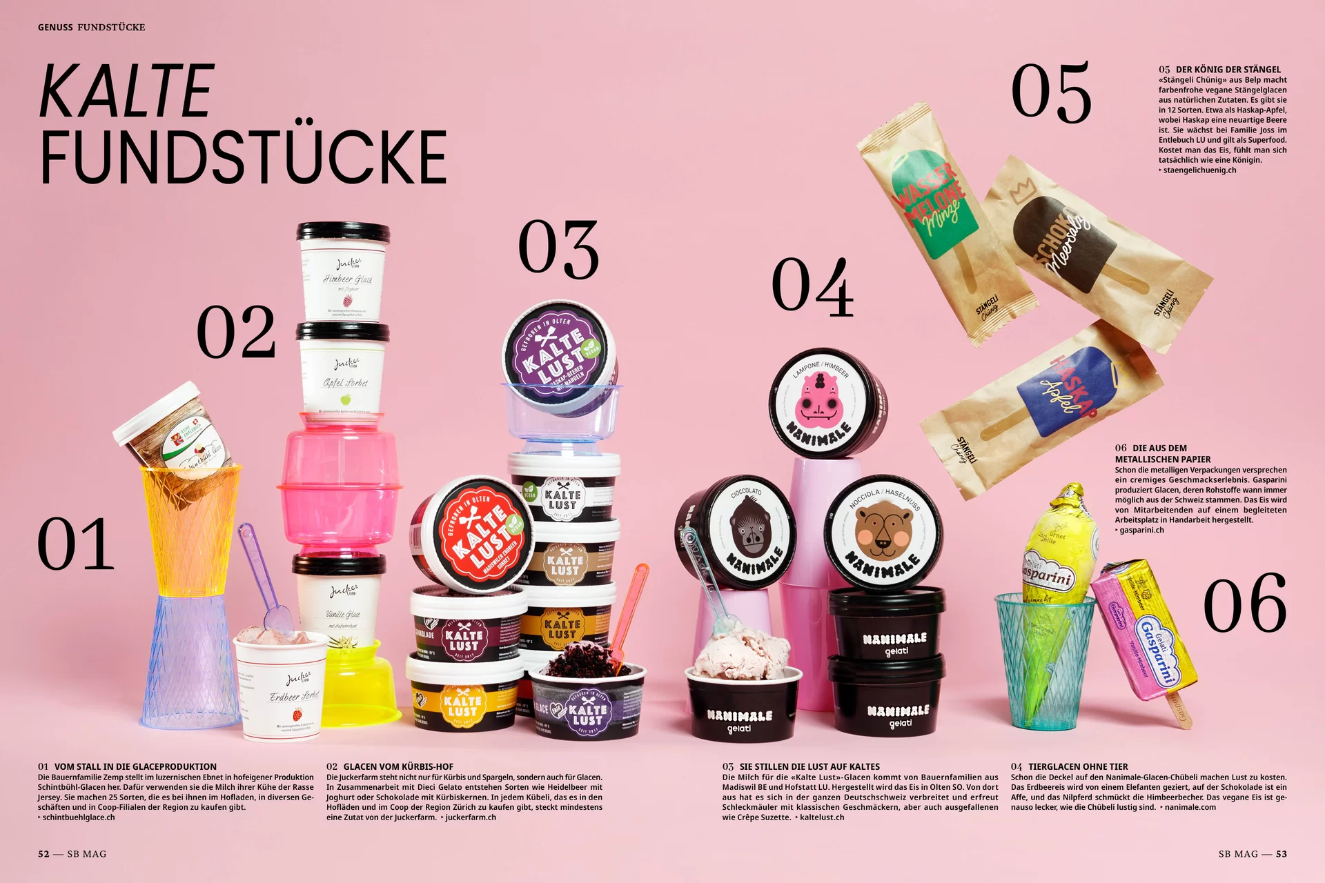 [Translate to English:] Die Schweizer Bauer Magazine Editorial Design