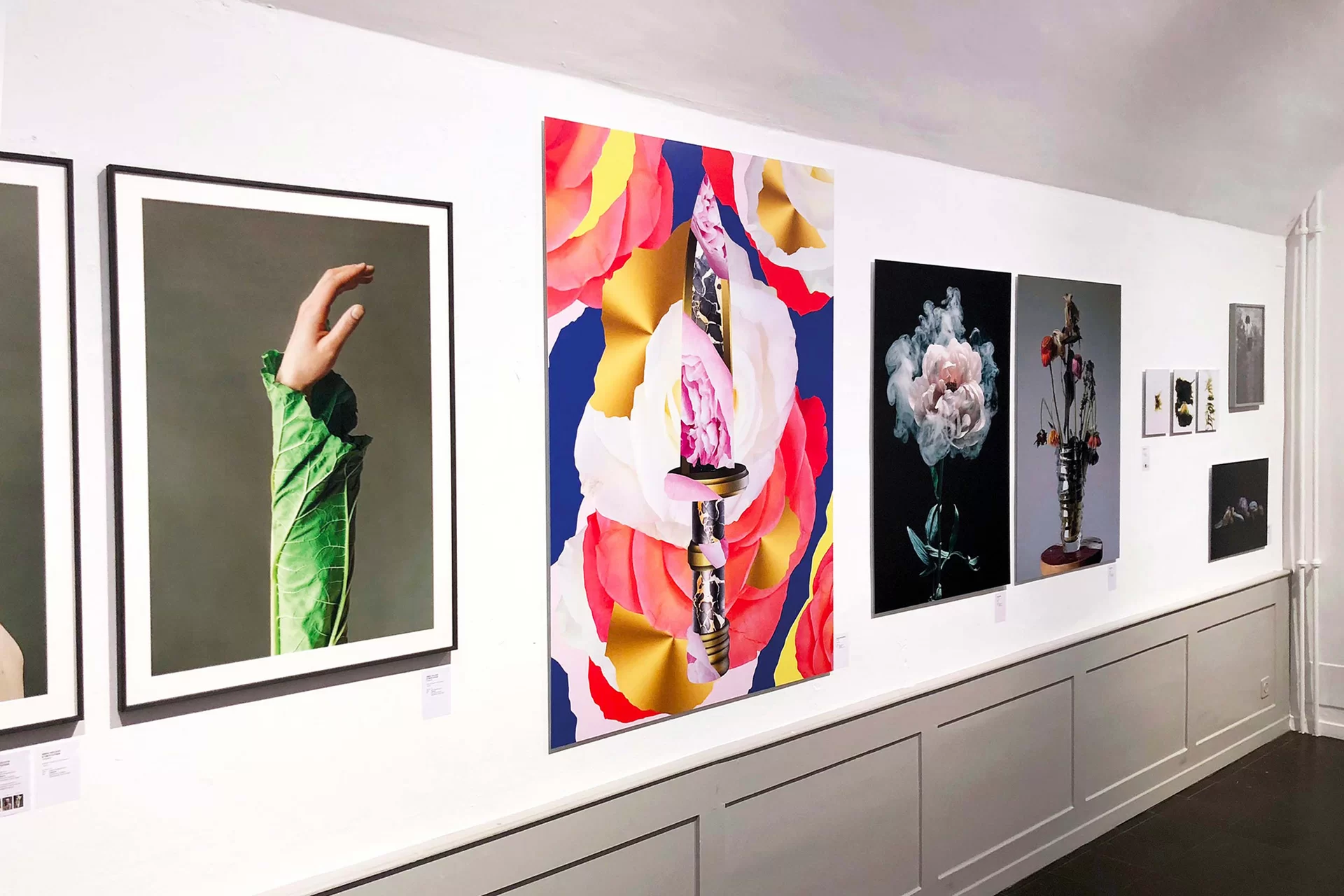 MJR Melanie JeanRichard Blühende Fantasie Mediterran Floristin Blumen Blumenwelt Angepasstes Branding Plakat Cover Print Swiss Grafikdesign Art Direction Creative Direction Fotografie Illustration Bunt Farbig Bildkomposition