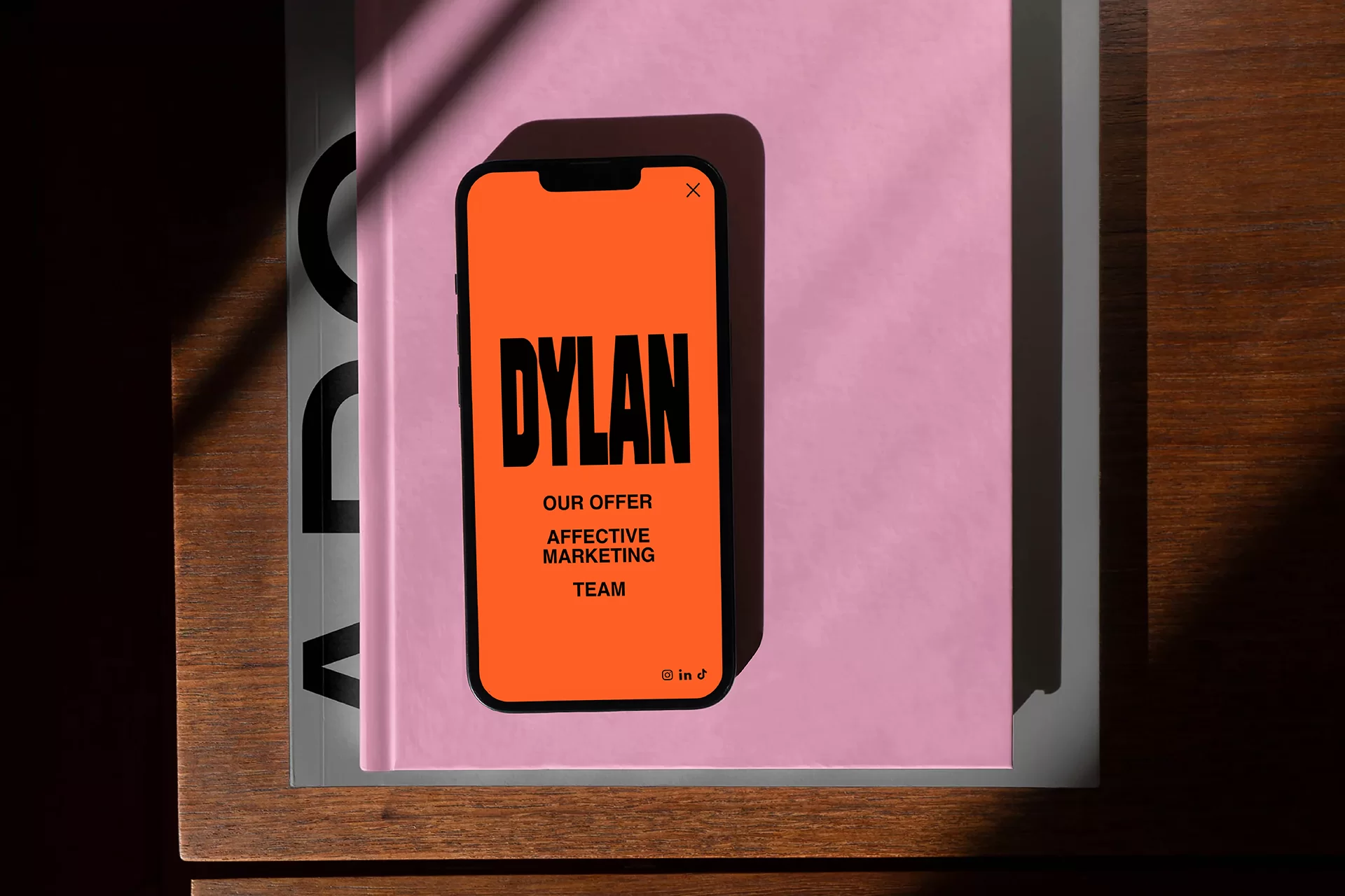 [Translate to English:] Dylan branding grafik design