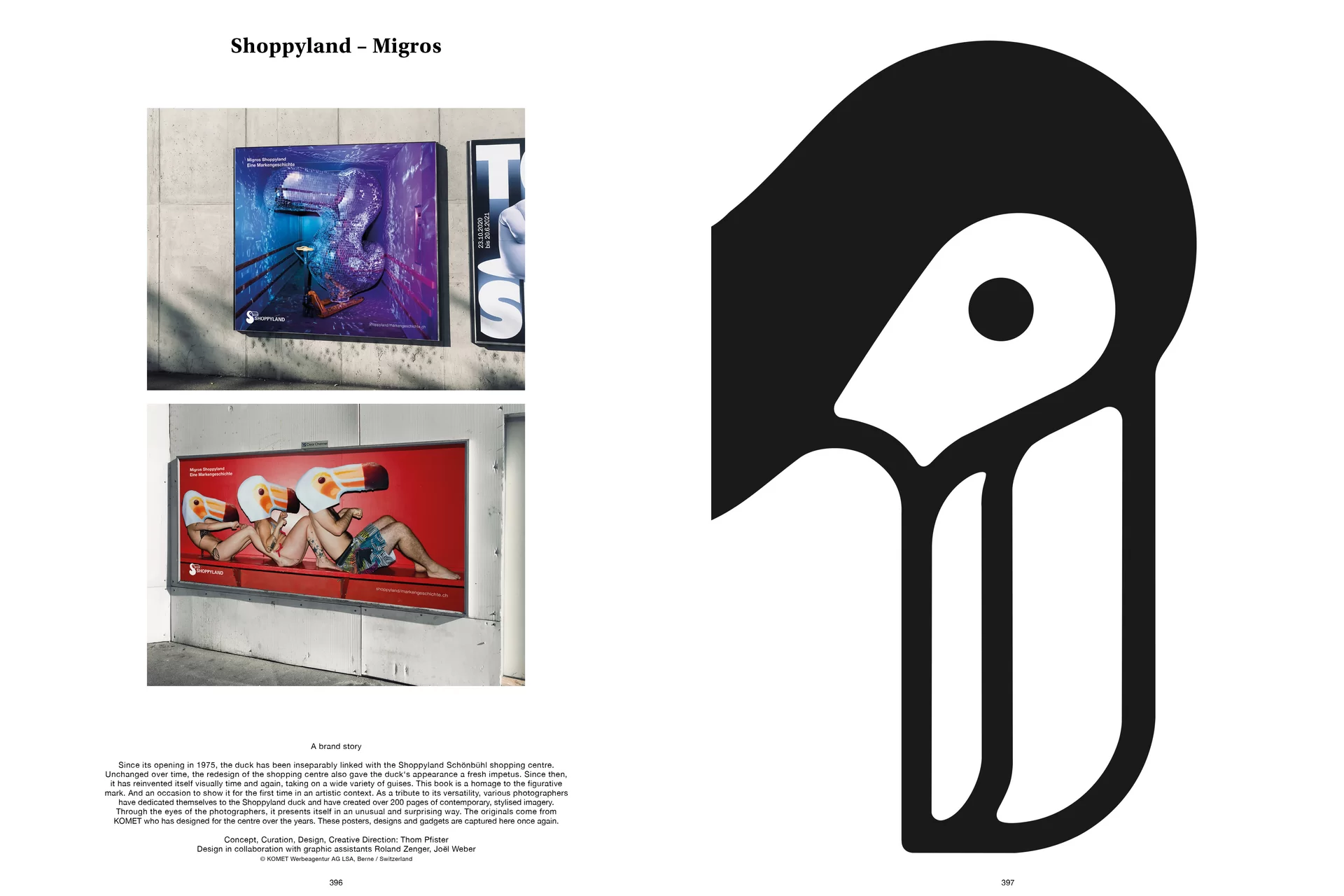 Thom Pfister Buch Inhalt Print Plakat Swiss Grafikdesign Begegnungen Art Direction Creative Direction Fotografie Illustration Bunt Text Bildkomposition 