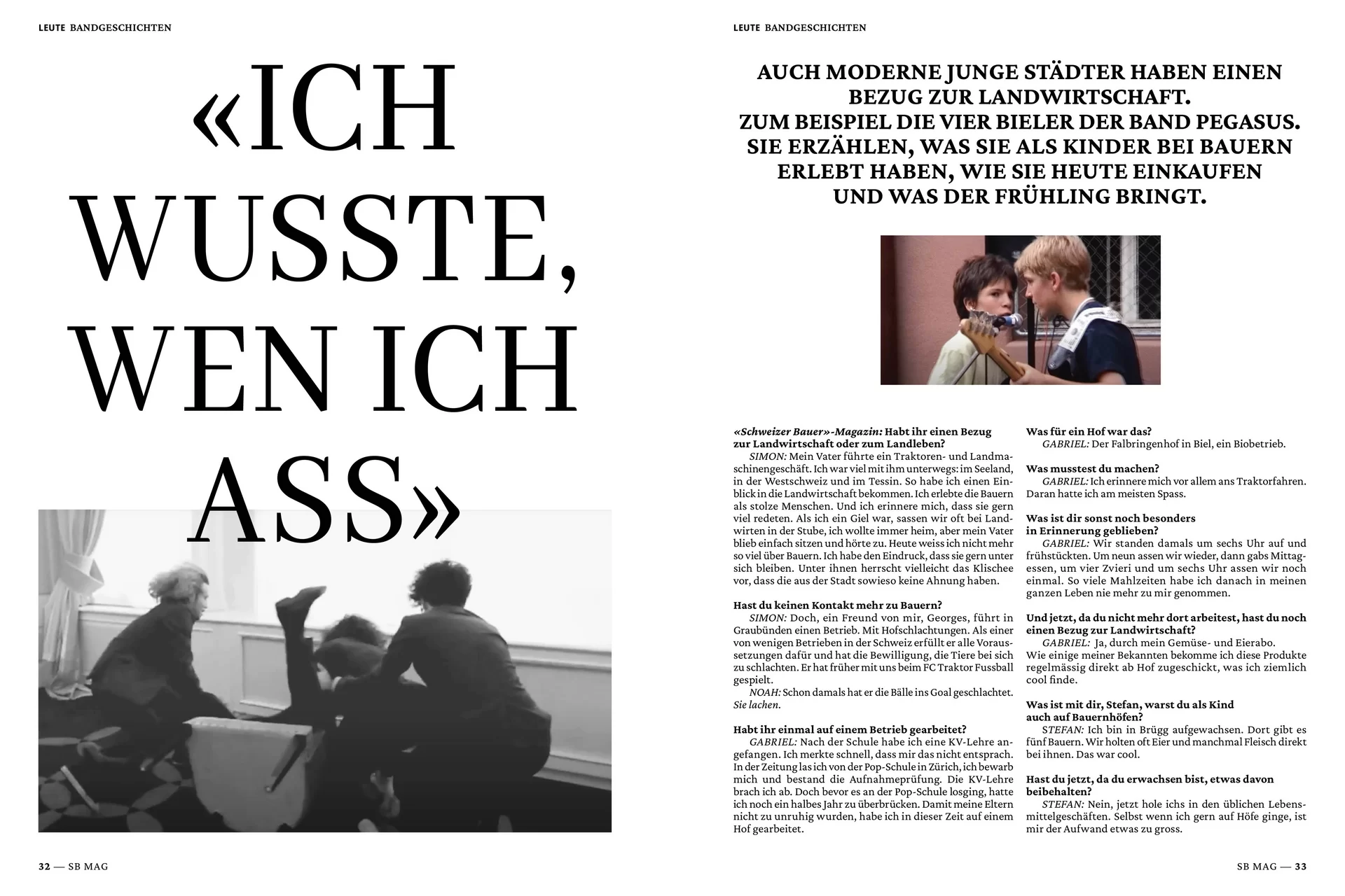 Schweizer Bauer Magazin Landwirtschaft Plakat Mobile Print Webseite Gestaltungskonzept Art Direction Creative Direction Fotografie Illustration Bunt Text Typographie Bildkomposition Essen  