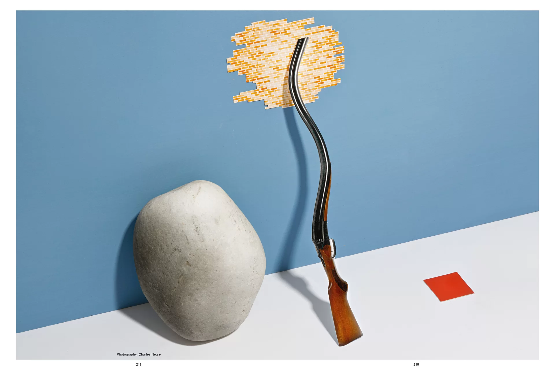 Thom Pfister Buch Inhalt Print Stein Swiss Grafikdesign Begegnungen Art Direction Creative Direction Bildkomposition