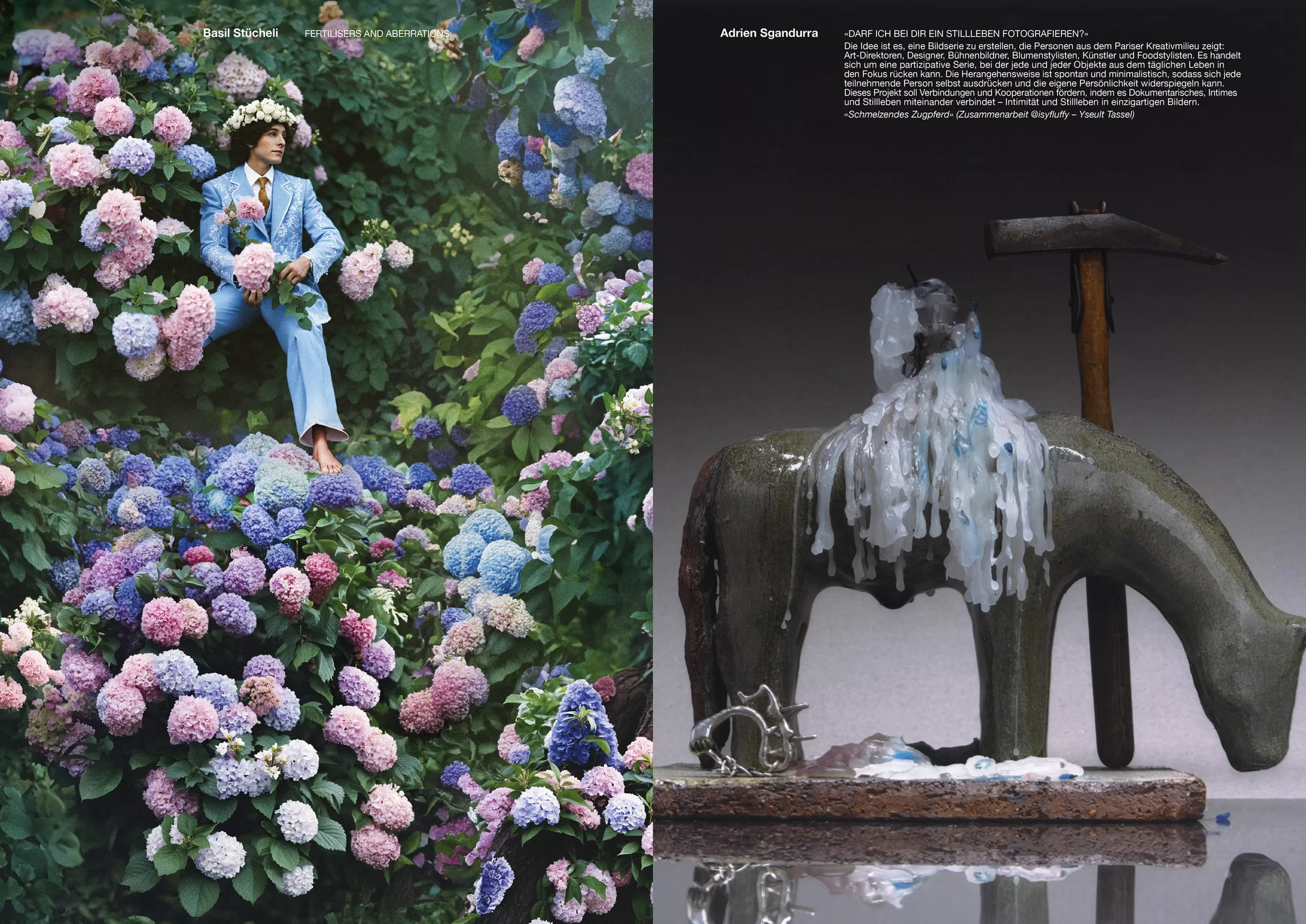 Studio Thom Pfister YES Einmalig Ausstellung Einladung Kuratiert Künstlerinnen Kunst Verkauf Swiss Grafikdesign International Art Direction Creative Direction Grossformat Magazin limitiert Cover Titelbild Inhalt Text Christof Gertsch Plakat Karte Postversand Fotografie Illustration Bunt Farbig Bildkomposition
