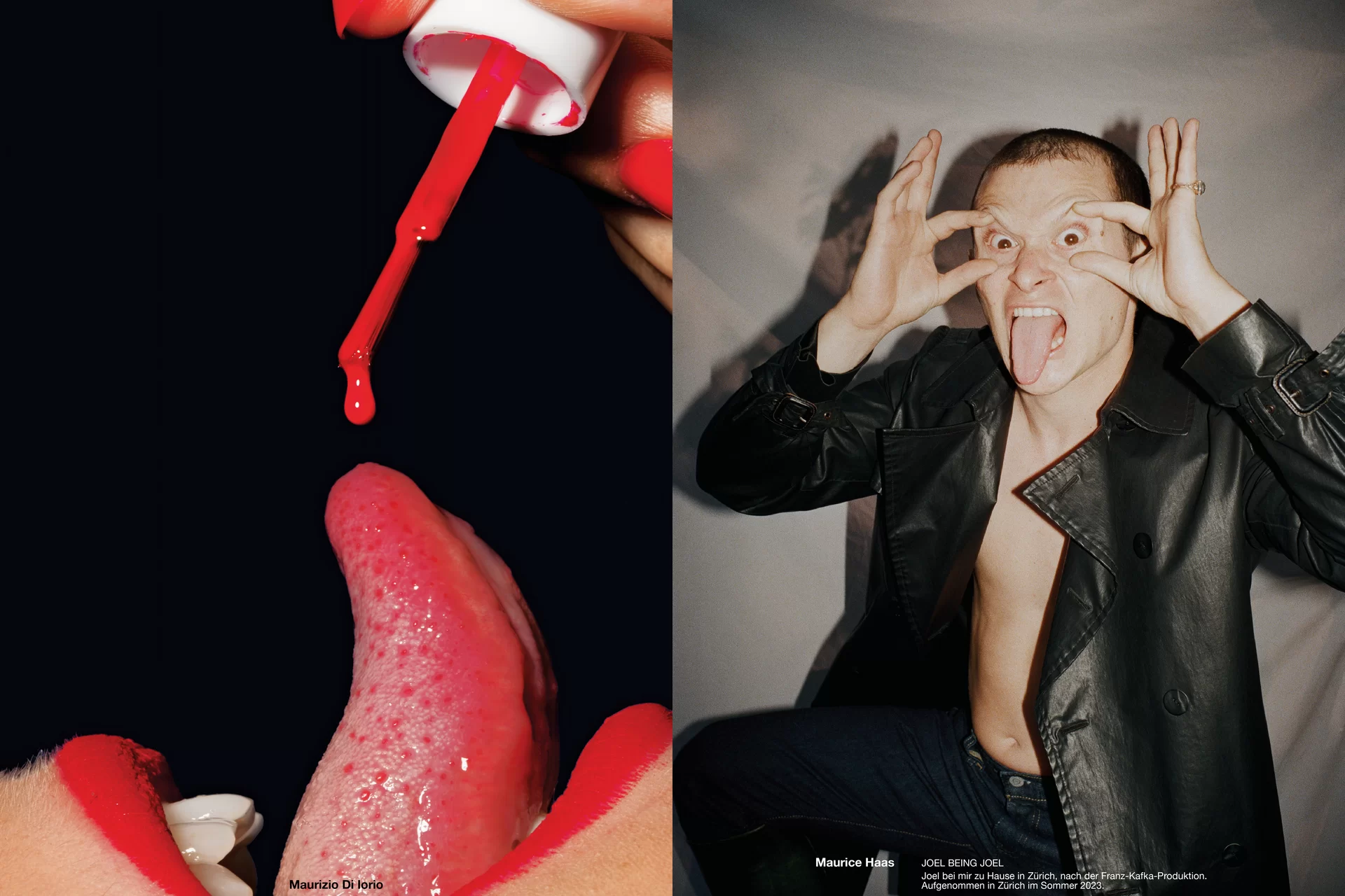 Studio Thom Pfister YES Einmalig Ausstellung Einladung Kuratiert Künstlerinnen Kunst Verkauf Swiss Grafikdesign International Art Direction Creative Direction Grossformat Magazin limitiert Cover Titelbild Inhalt Text Christof Gertsch Plakat Karte Postversand Fotografie Illustration Bunt Farbig Bildkomposition