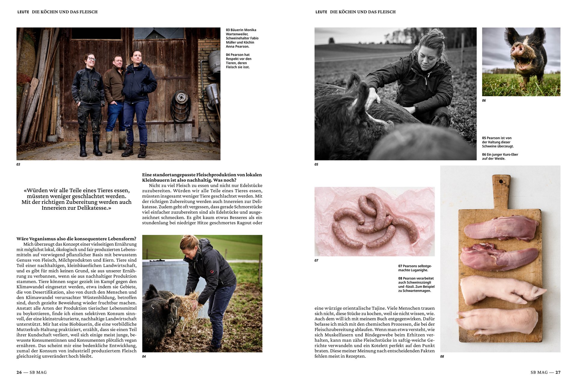 [Translate to English:] Schweizer Bauer Magazin Landwirtschaft Plakat Mobile Print Webseite Gestaltungskonzept Art Direction Creative Direction Fotografie Illustration Bunt Text Typographie Bildkomposition Essen  