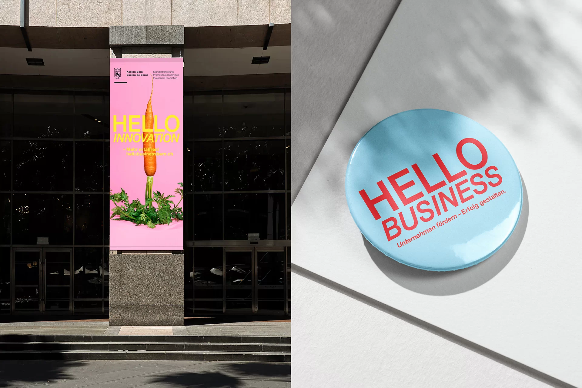 [Translate to English:] «HELLO BUSINESS» – Imagekampagne