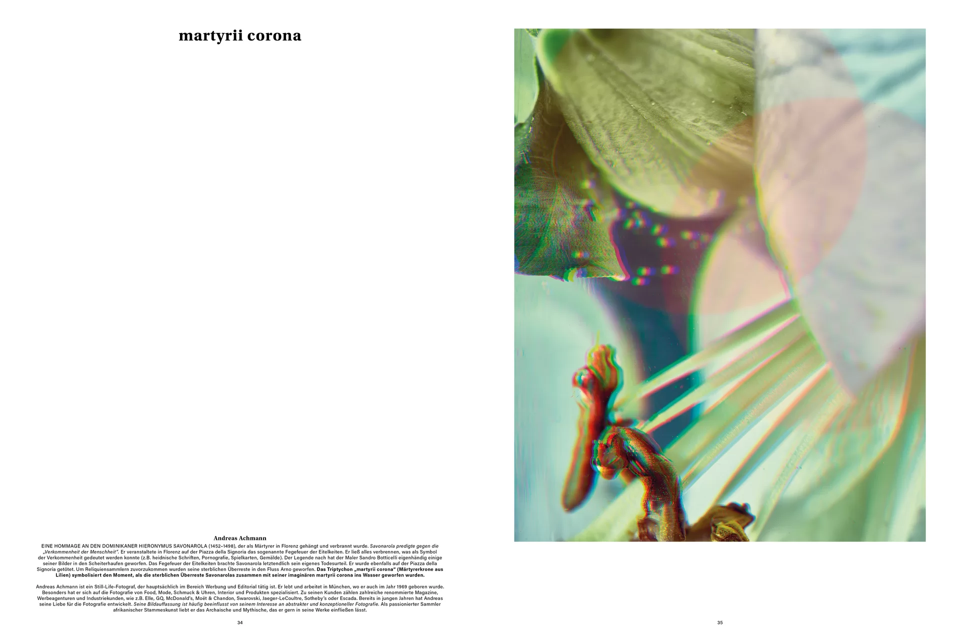 MJR Melanie JeanRichard Way of living Mediterran Floristin Blumen Blumenwelt Magazin Grossformat Kunstmagazin Kunstprojekt Inhalt Titelblatt Cover Print Swiss Grafikdesign Art Direction Creative Direction Fotografie Illustration Bunt Farbig Bildkomposition Text