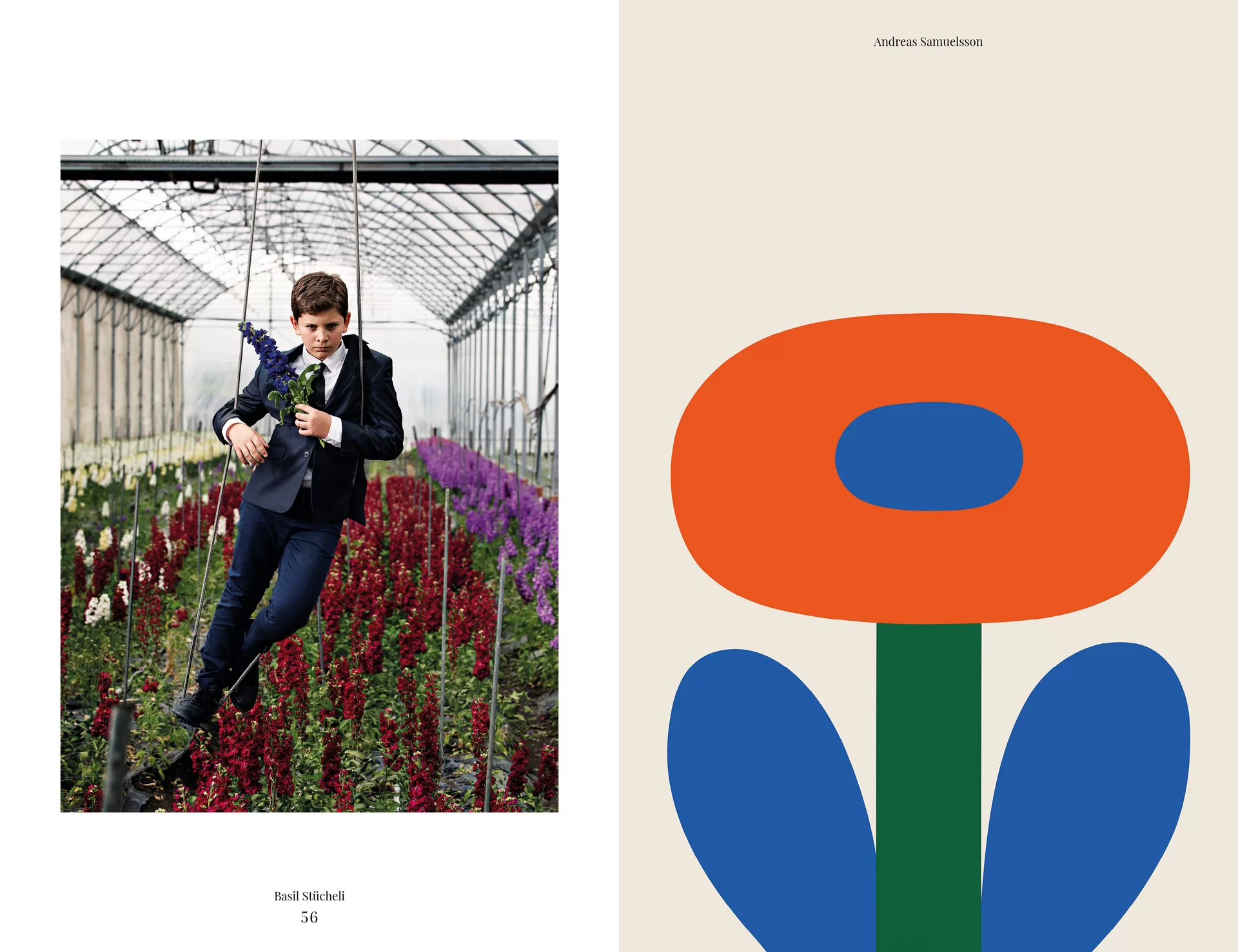 MJR Melanie JeanRichard Blühende Fantasie Mediterran Floristin Blumen Blumenwelt Angepasstes Branding Plakat Cover Print Swiss Grafikdesign Art Direction Creative Direction Fotografie Illustration Bunt Farbig Bildkomposition